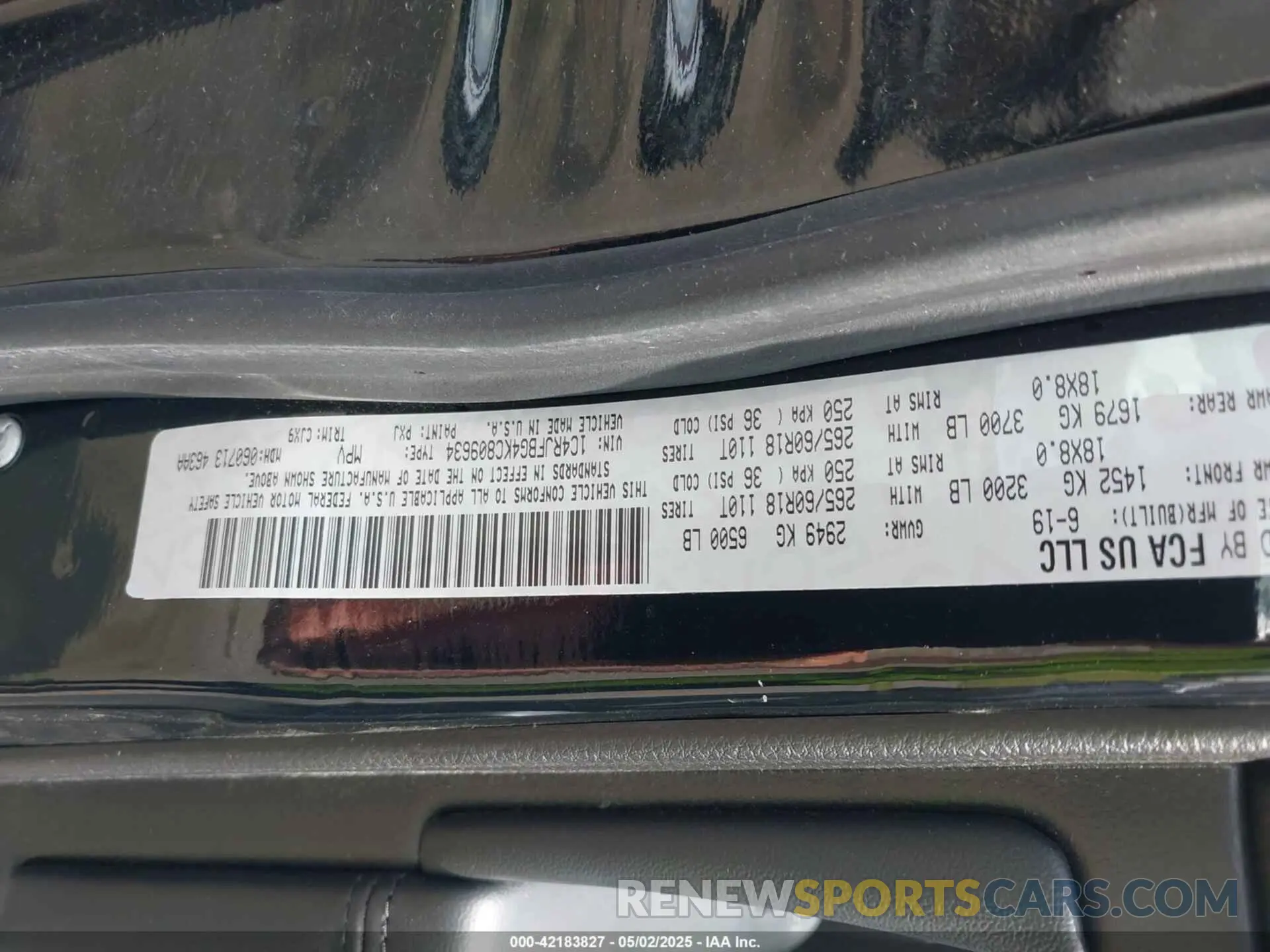 9 fotografías del automóvil dañado 1C4RJFBG4KC809634 JEEP GRAND CHEROKEE 2019