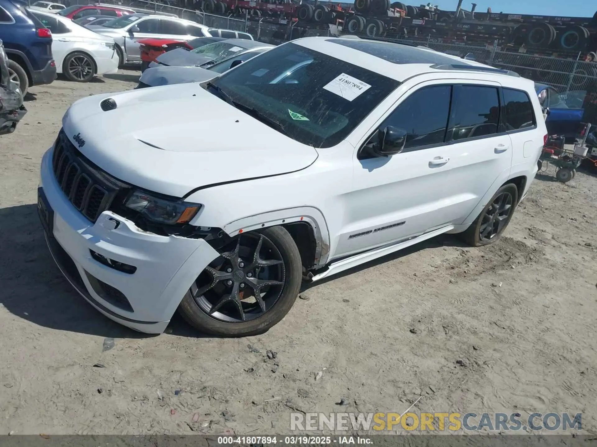 2 fotografías del automóvil dañado 1C4RJFBG5KC628106 JEEP GRAND CHEROKEE 2019