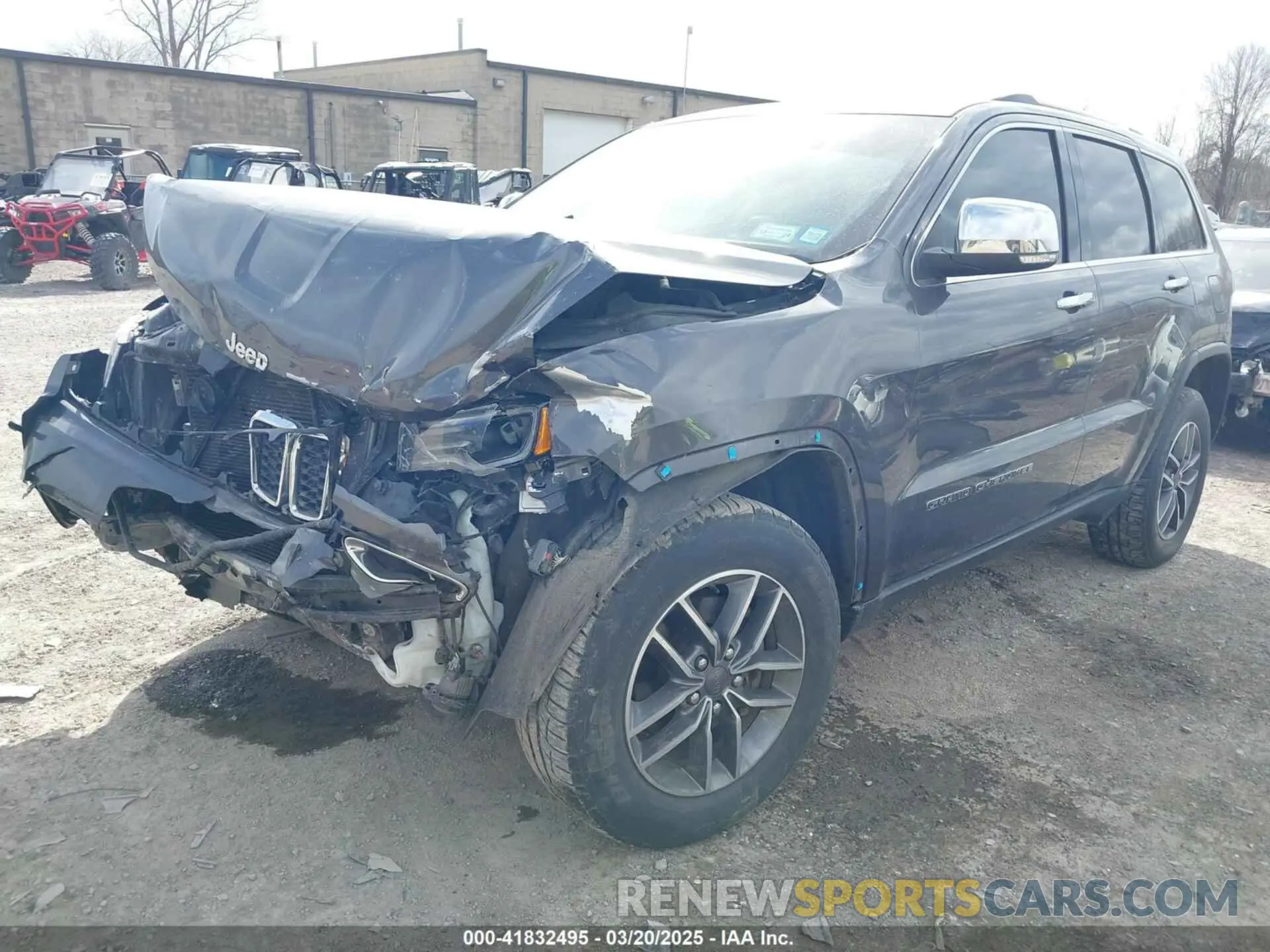 2 fotografías del automóvil dañado 1C4RJFBG5KC823767 JEEP GRAND CHEROKEE 2019