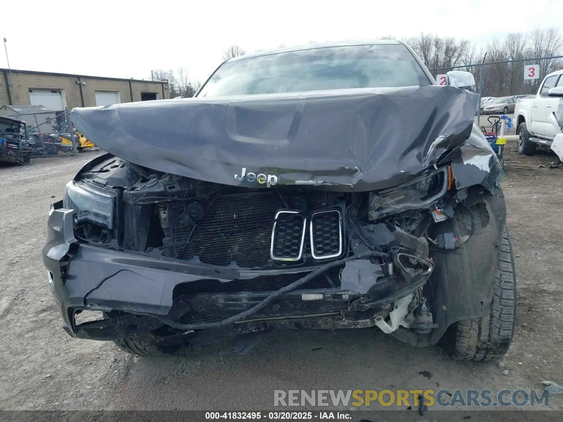 6 fotografías del automóvil dañado 1C4RJFBG5KC823767 JEEP GRAND CHEROKEE 2019
