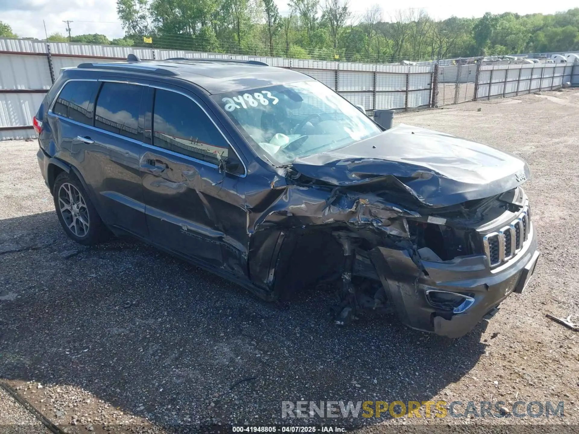 1 fotografías del automóvil dañado 1C4RJFBG6KC538995 JEEP GRAND CHEROKEE 2019