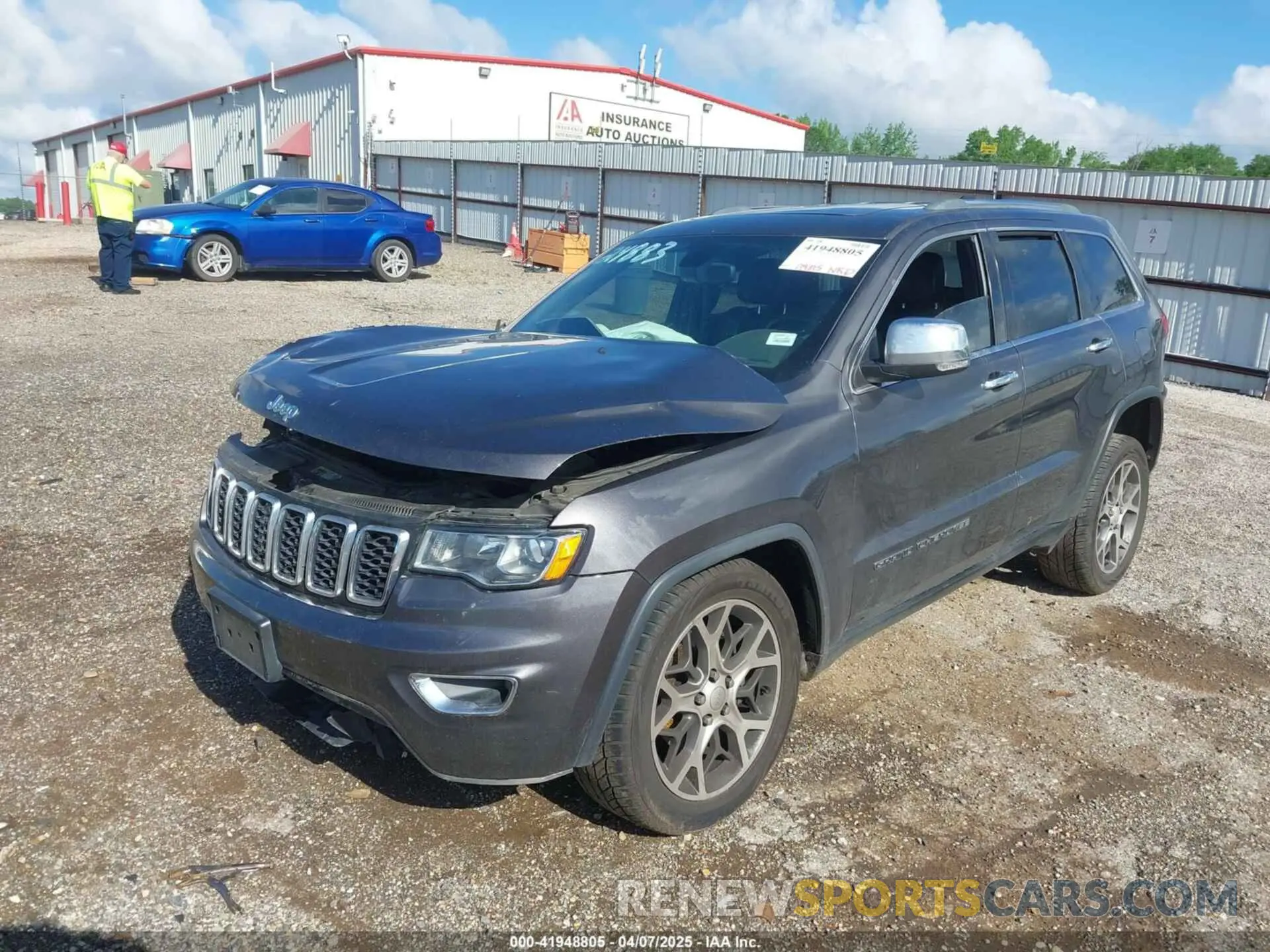 2 fotografías del automóvil dañado 1C4RJFBG6KC538995 JEEP GRAND CHEROKEE 2019