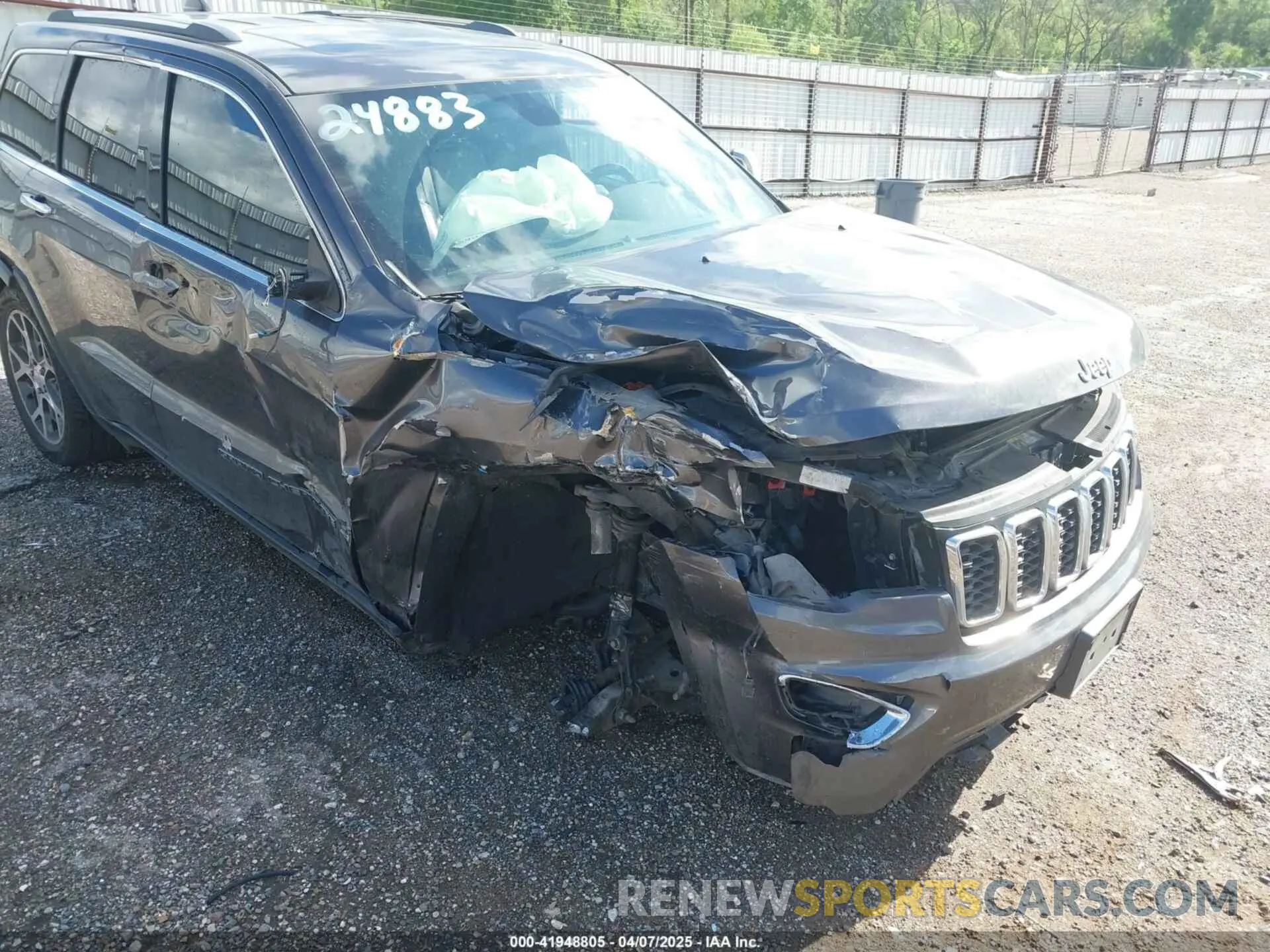 6 fotografías del automóvil dañado 1C4RJFBG6KC538995 JEEP GRAND CHEROKEE 2019