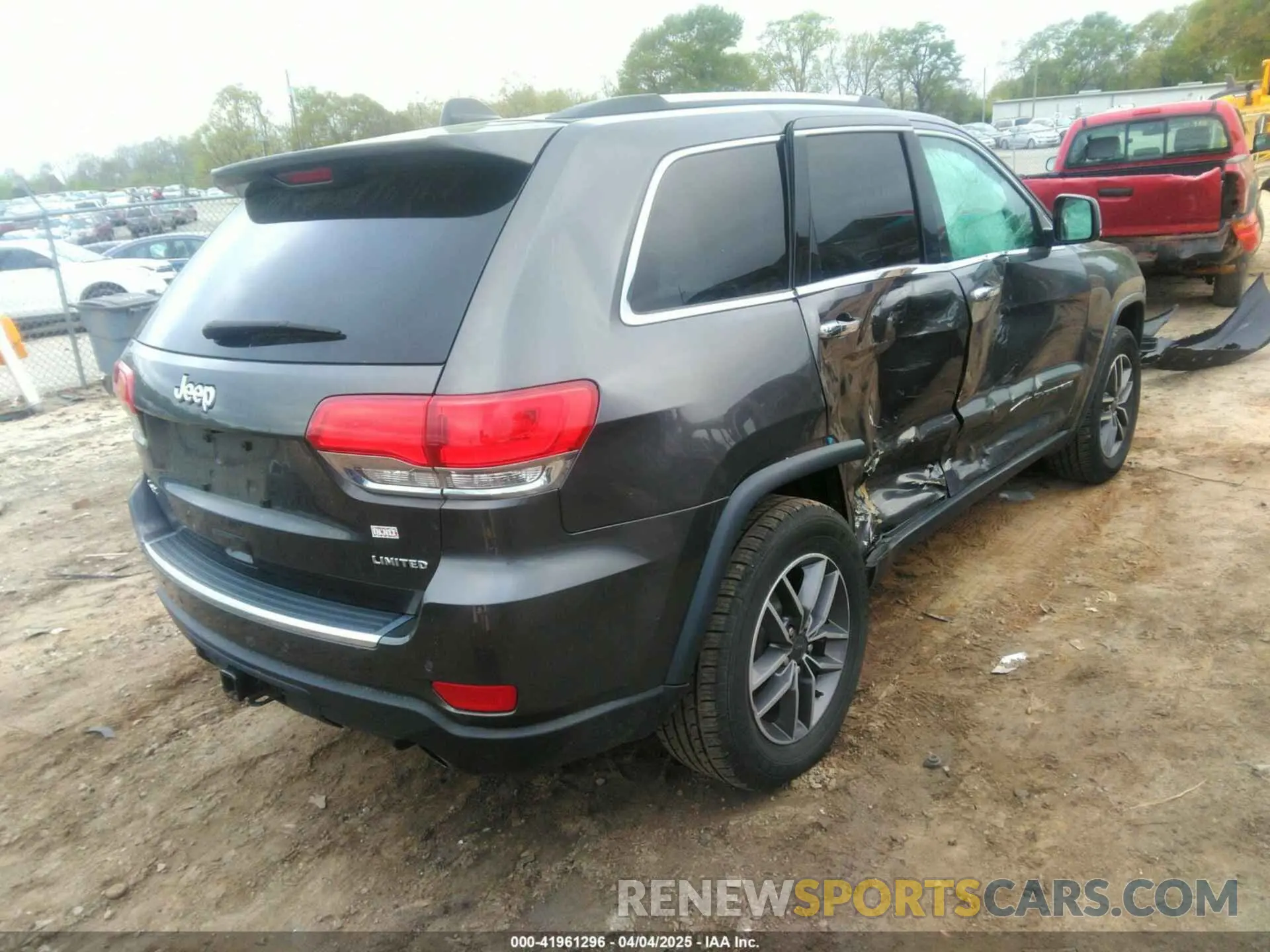 4 fotografías del automóvil dañado 1C4RJFBG6KC784154 JEEP GRAND CHEROKEE 2019