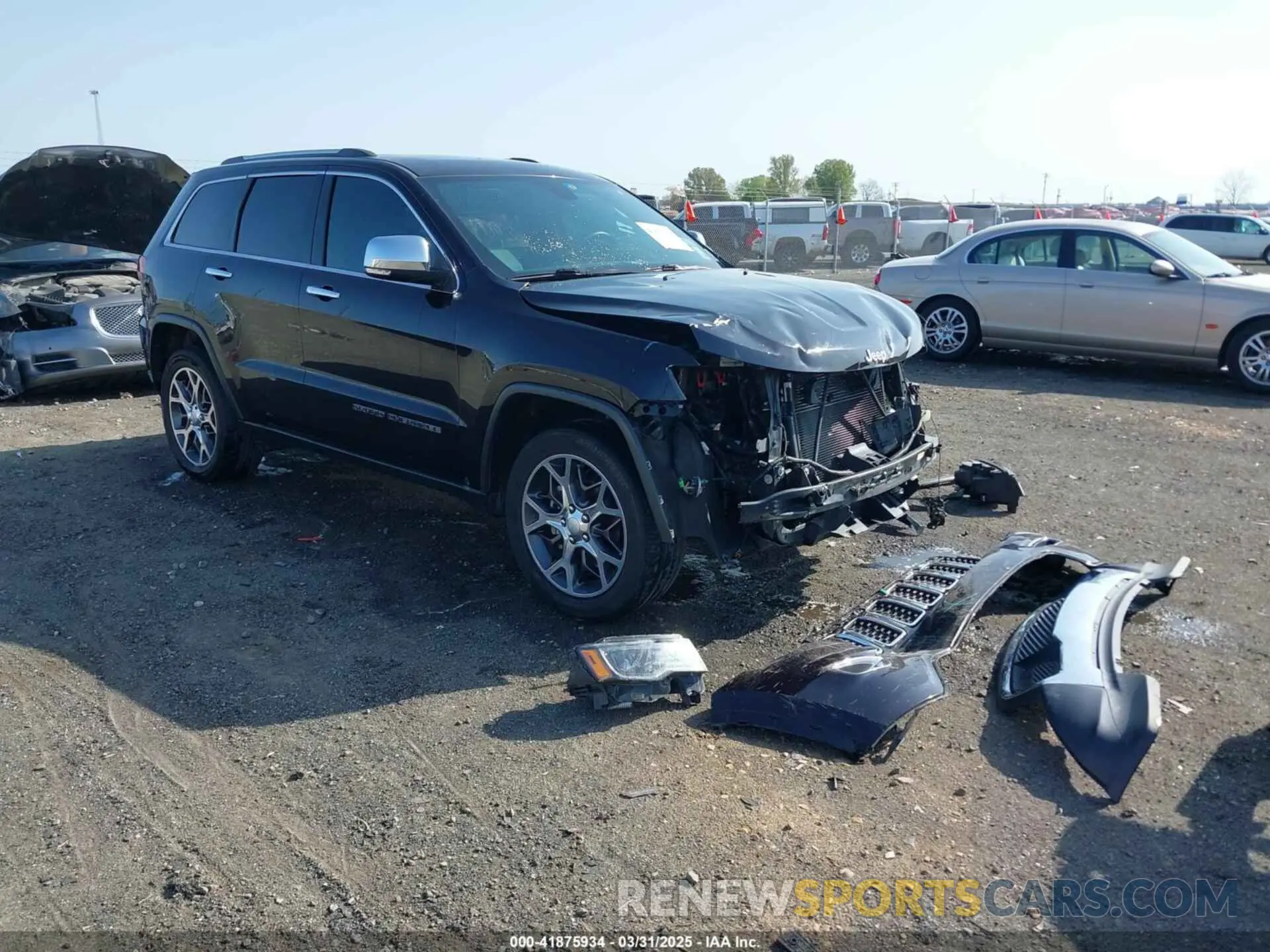 1 fotografías del automóvil dañado 1C4RJFBG7KC553957 JEEP GRAND CHEROKEE 2019