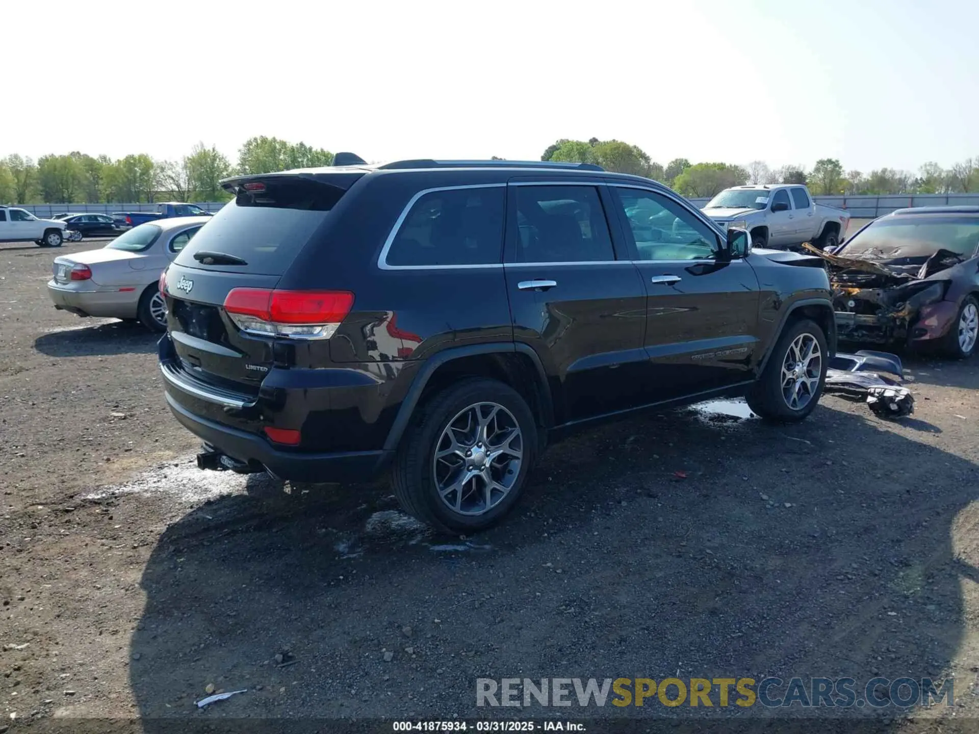 4 fotografías del automóvil dañado 1C4RJFBG7KC553957 JEEP GRAND CHEROKEE 2019