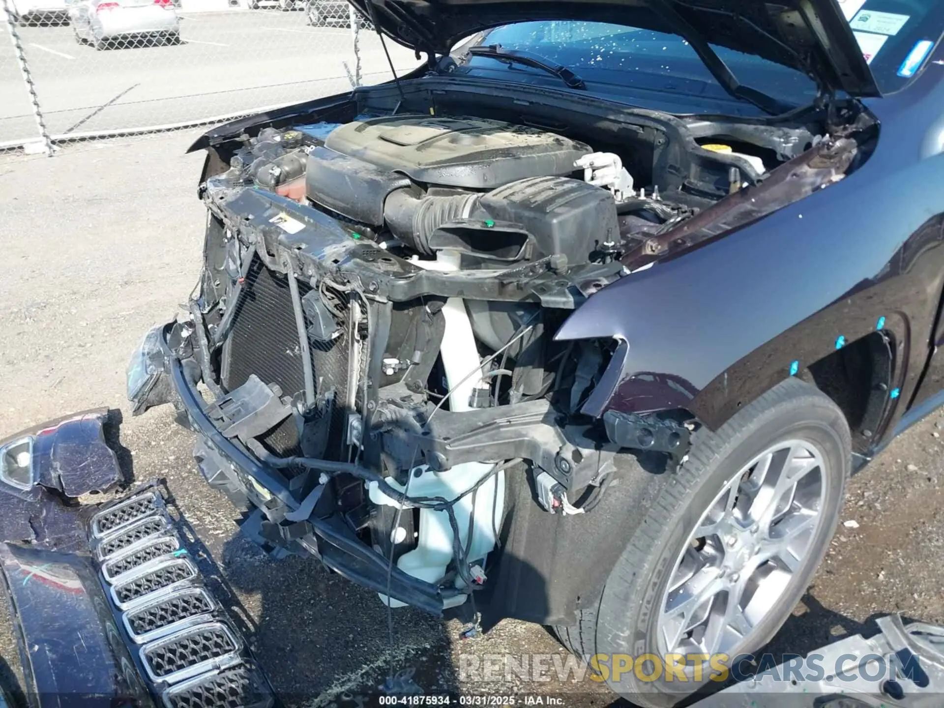 6 fotografías del automóvil dañado 1C4RJFBG7KC553957 JEEP GRAND CHEROKEE 2019