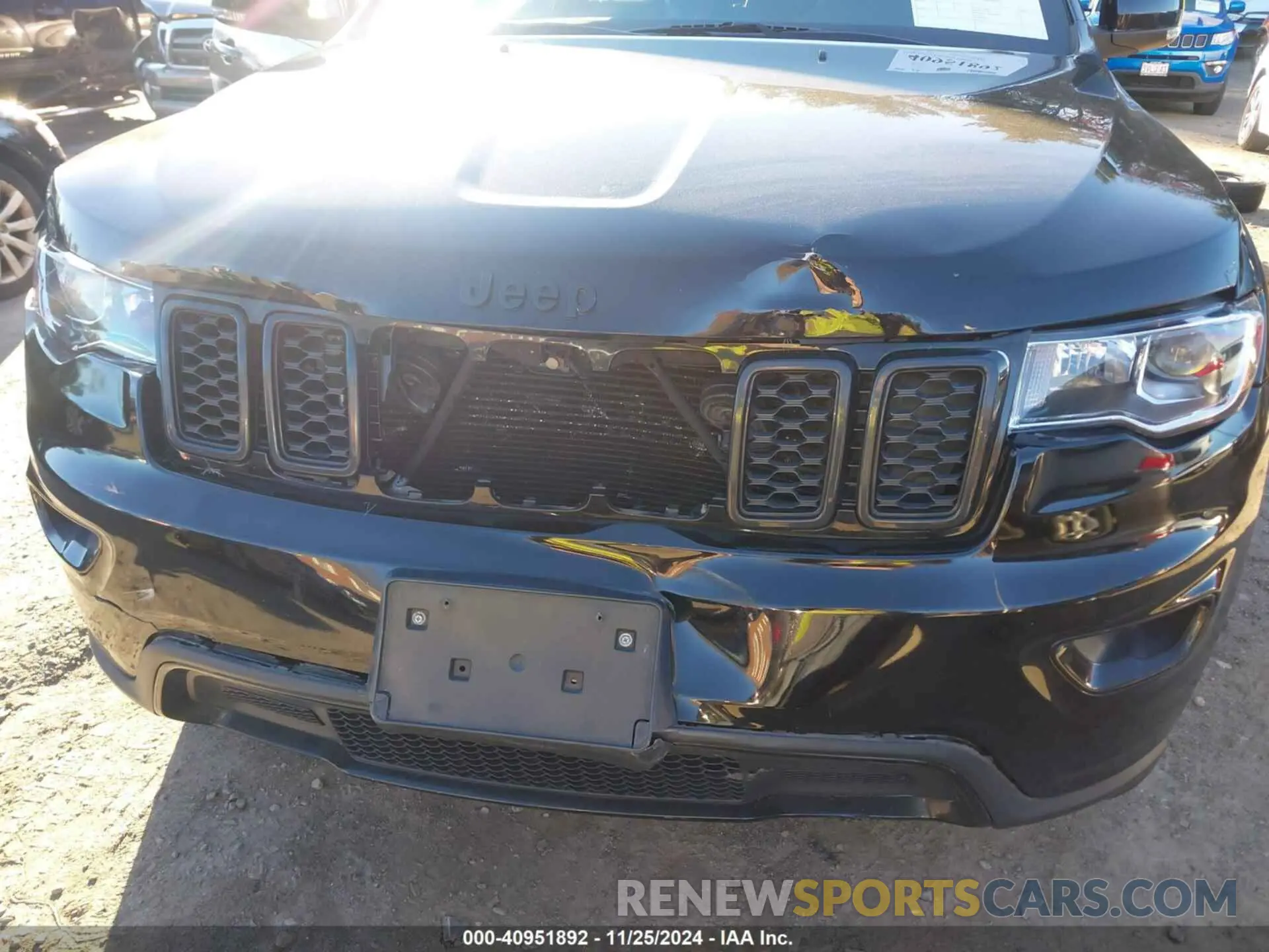 6 fotografías del automóvil dañado 1C4RJFBG7KC674990 JEEP GRAND CHEROKEE 2019