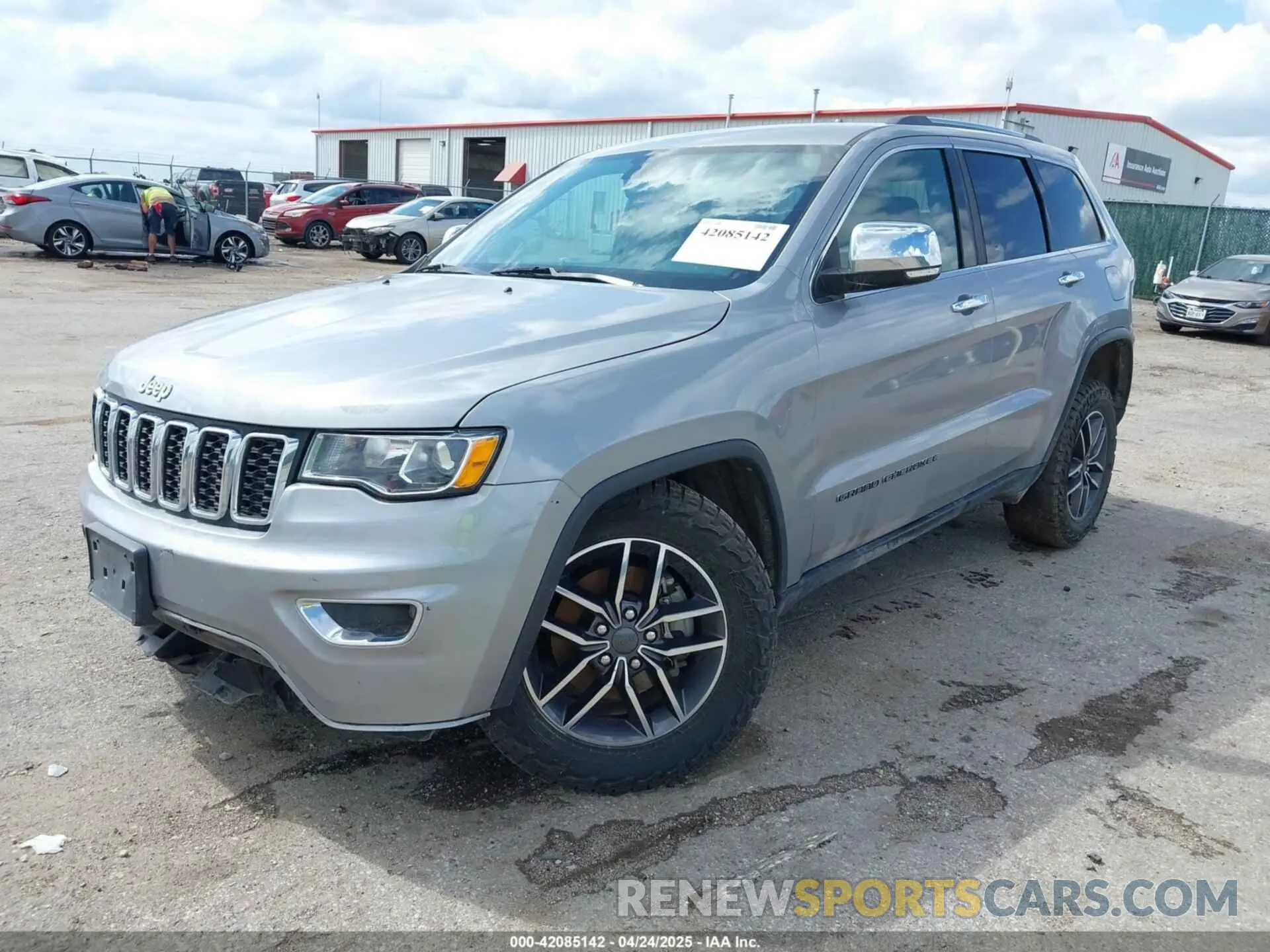 2 fotografías del automóvil dañado 1C4RJFBG7KC734850 JEEP GRAND CHEROKEE 2019