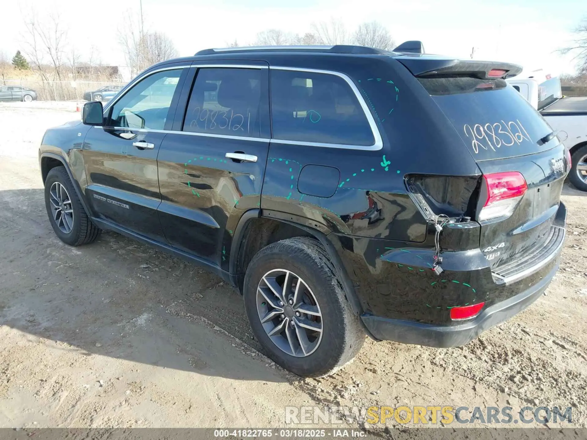 3 fotografías del automóvil dañado 1C4RJFBG7KC782834 JEEP GRAND CHEROKEE 2019