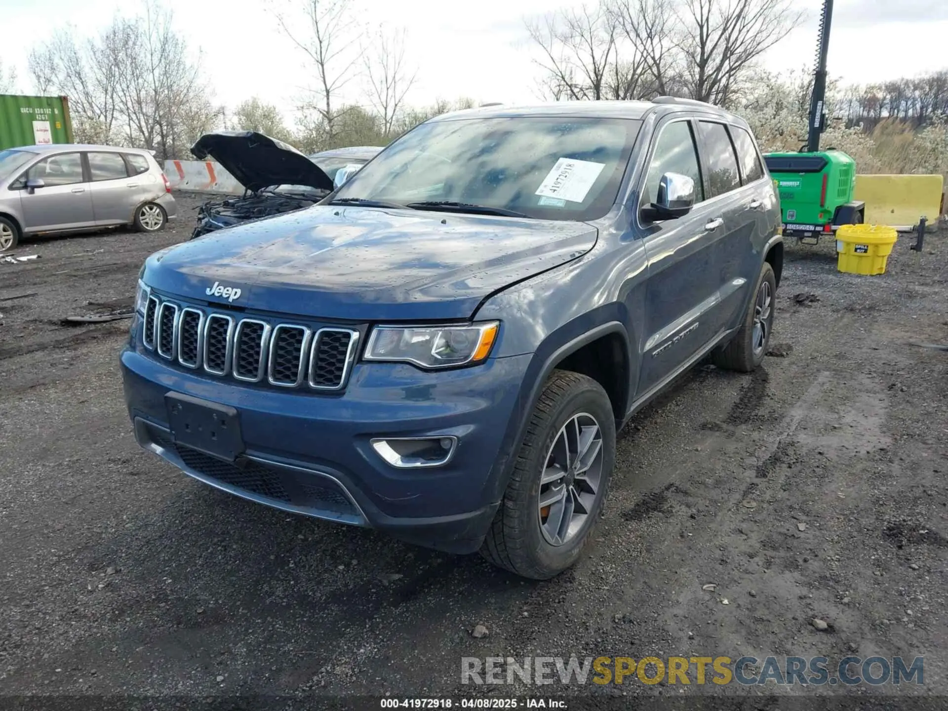 2 fotografías del automóvil dañado 1C4RJFBG7KC829649 JEEP GRAND CHEROKEE 2019