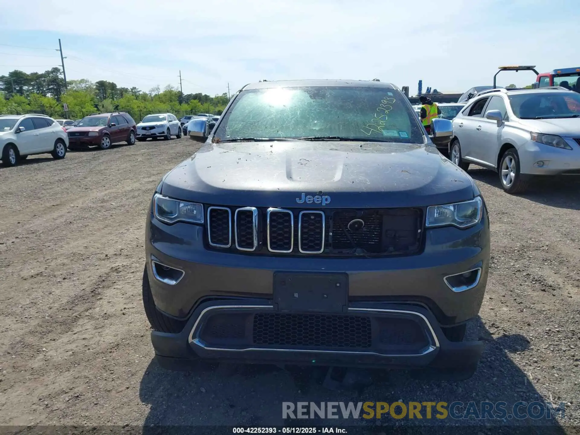 6 fotografías del automóvil dañado 1C4RJFBG8KC662055 JEEP GRAND CHEROKEE 2019