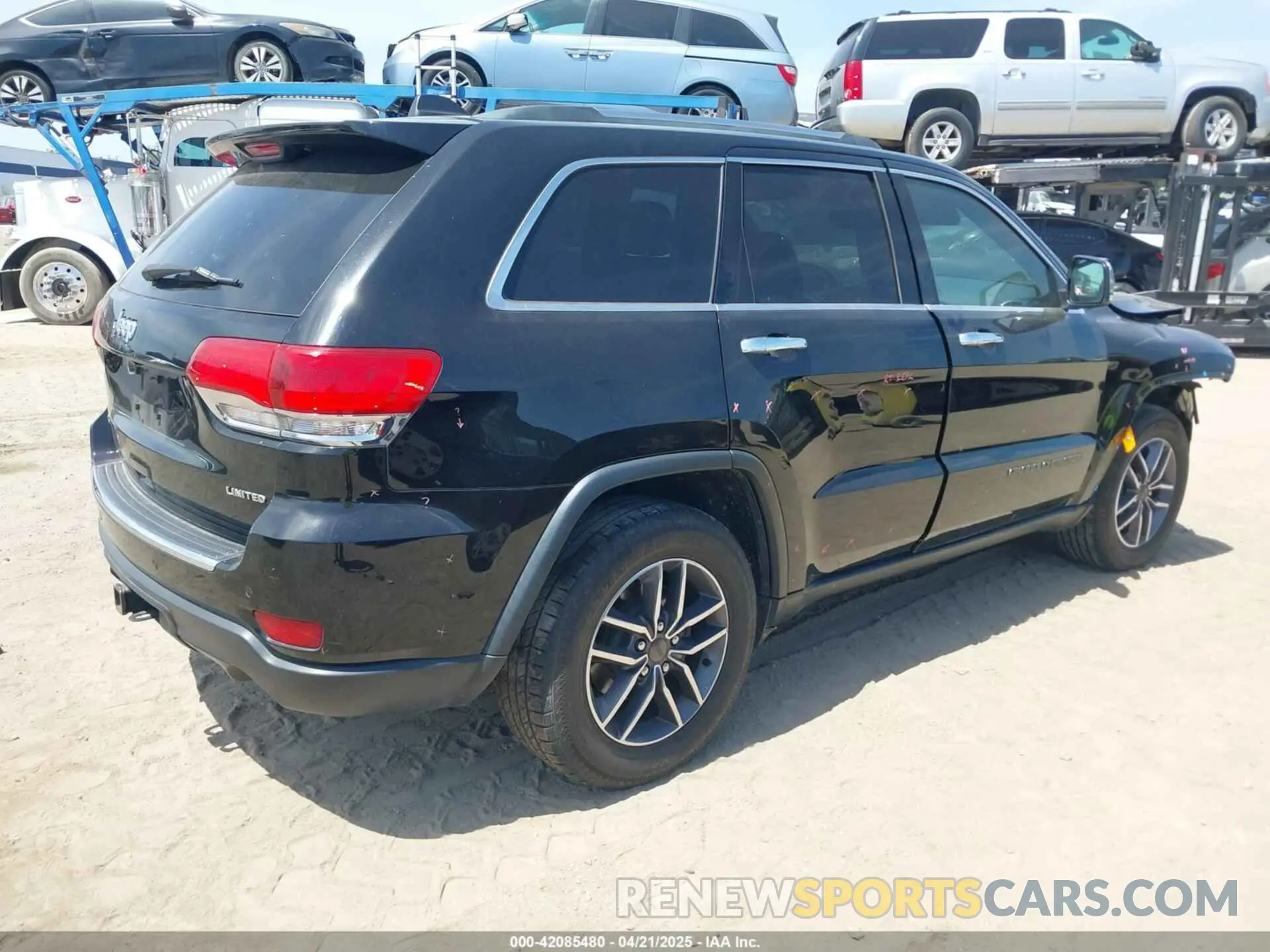 4 fotografías del automóvil dañado 1C4RJFBG9KC831953 JEEP GRAND CHEROKEE 2019