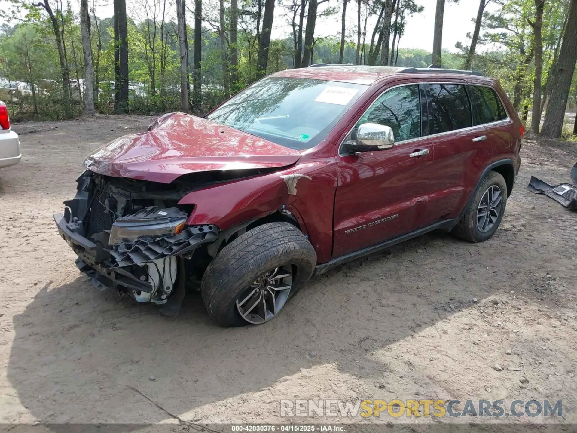 2 fotografías del automóvil dañado 1C4RJFBGXKC627307 JEEP GRAND CHEROKEE 2019