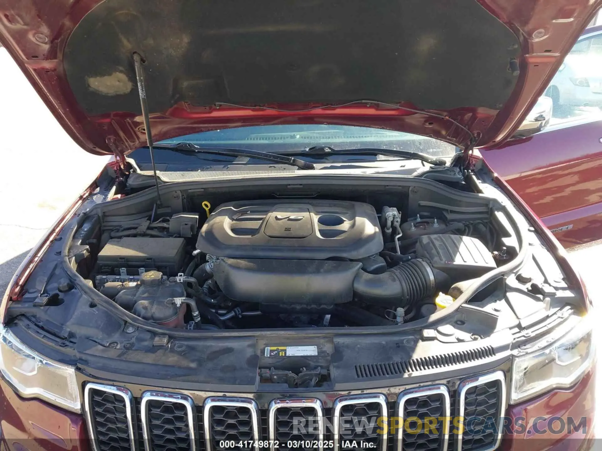 10 fotografías del automóvil dañado 1C4RJFBGXKC655012 JEEP GRAND CHEROKEE 2019