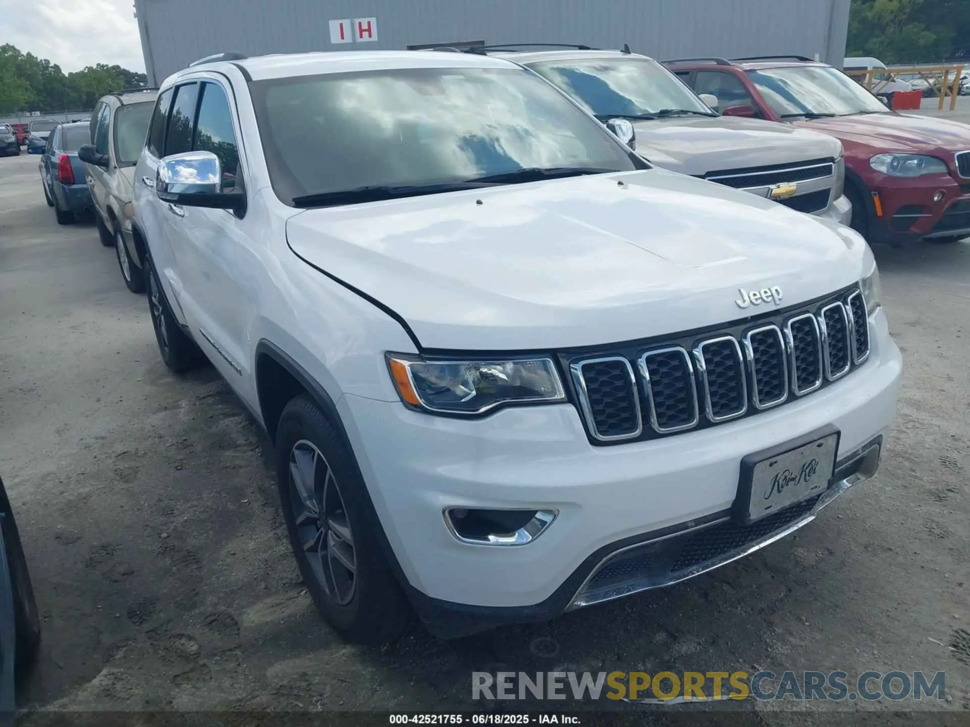 1 fotografías del automóvil dañado 1C4RJFBGXKC665815 JEEP GRAND CHEROKEE 2019