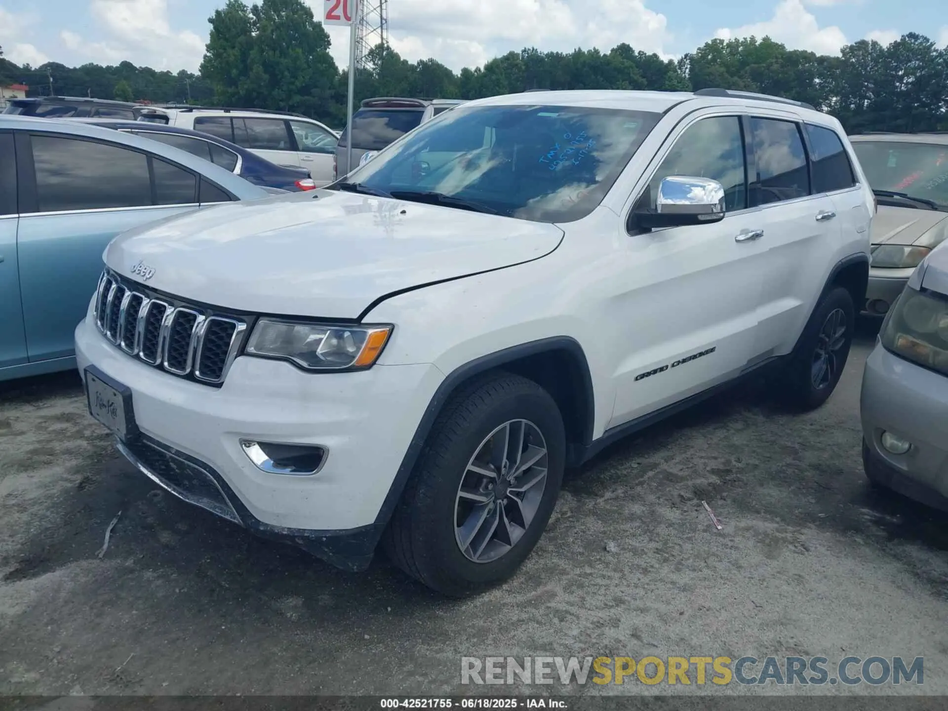 2 fotografías del automóvil dañado 1C4RJFBGXKC665815 JEEP GRAND CHEROKEE 2019
