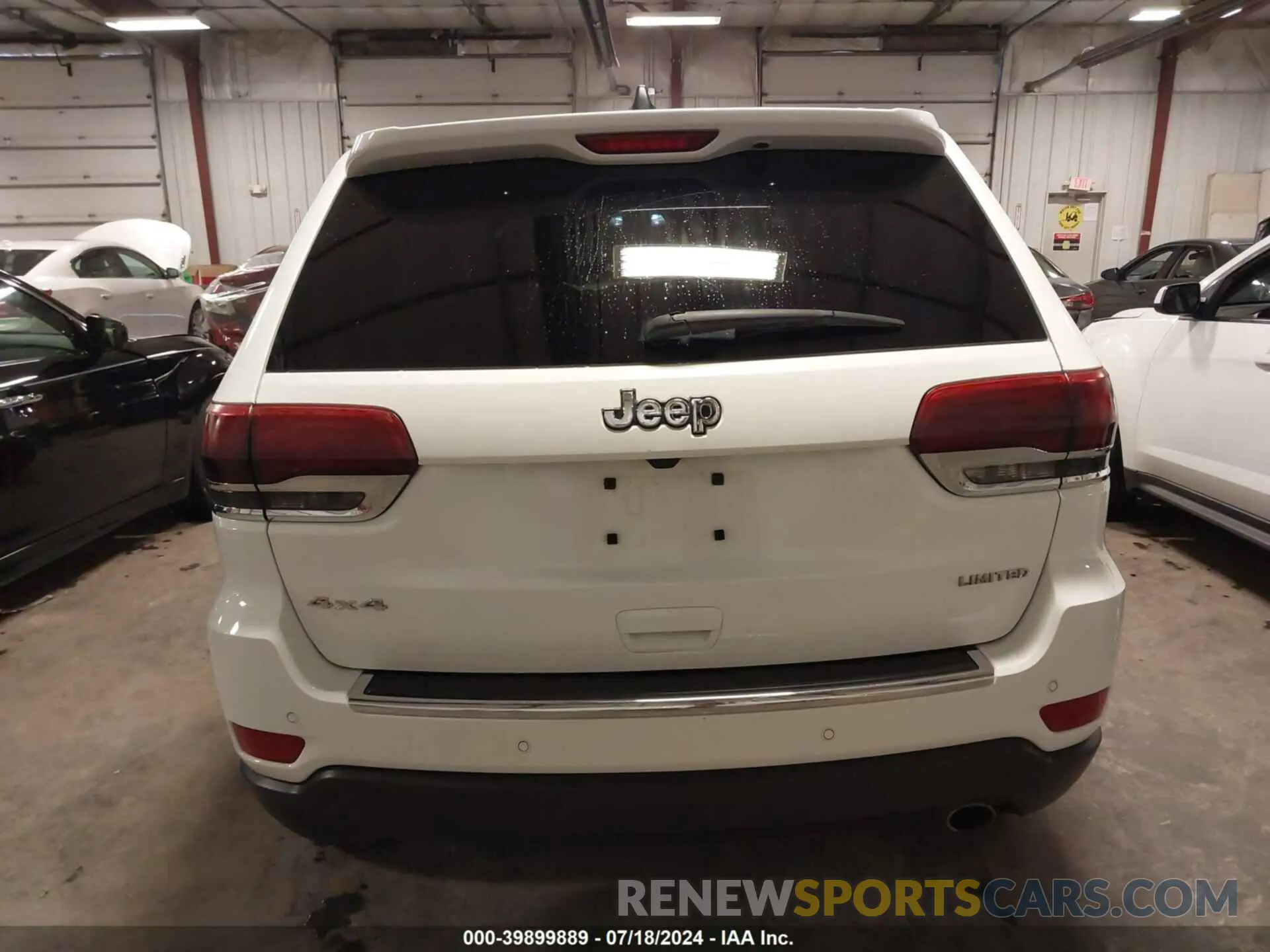 16 fotografías del automóvil dañado 1C4RJFBGXKC729867 JEEP GRAND CHEROKEE 2019