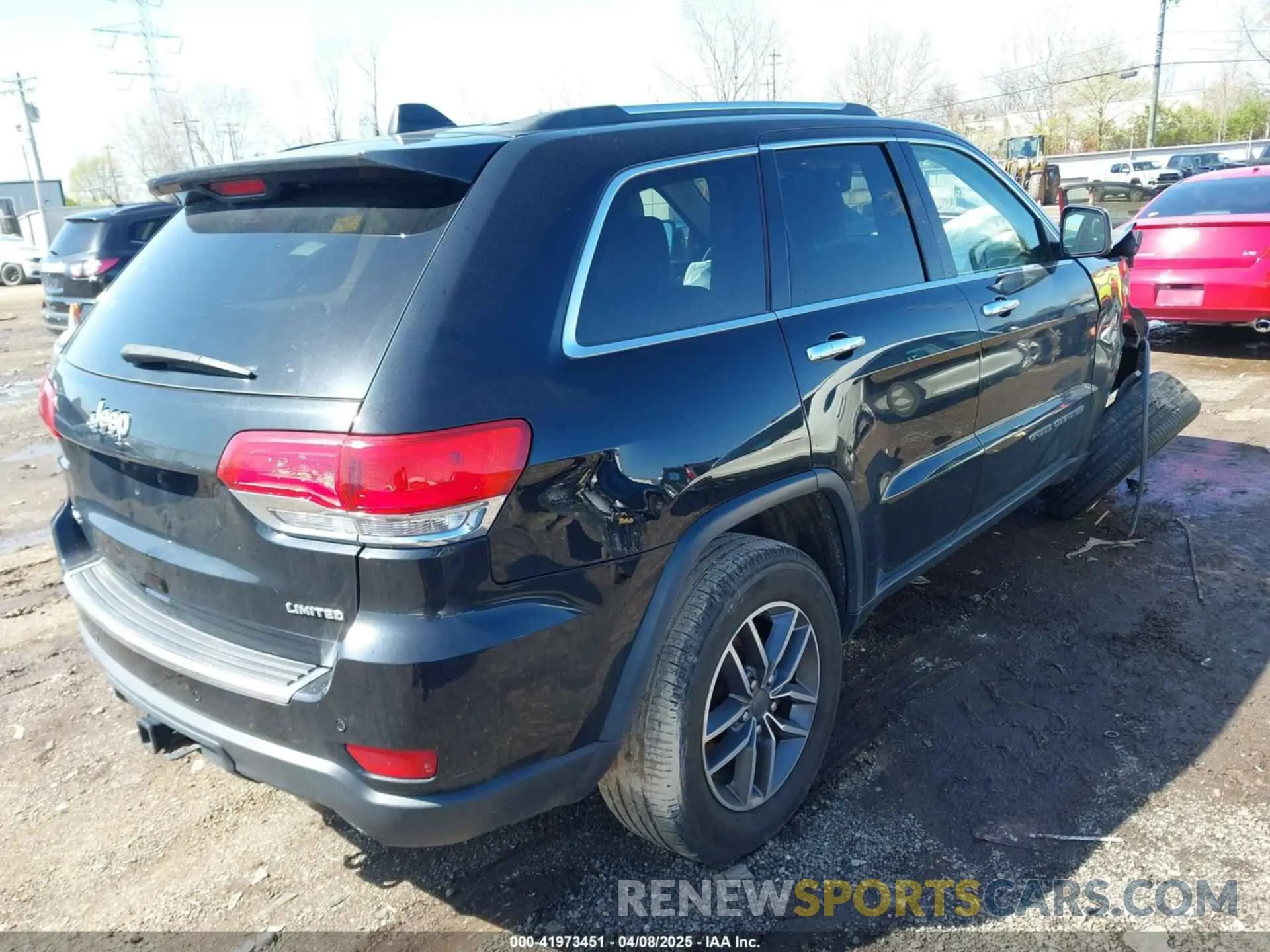 4 fotografías del automóvil dañado 1C4RJFBT3KC620132 JEEP GRAND CHEROKEE 2019