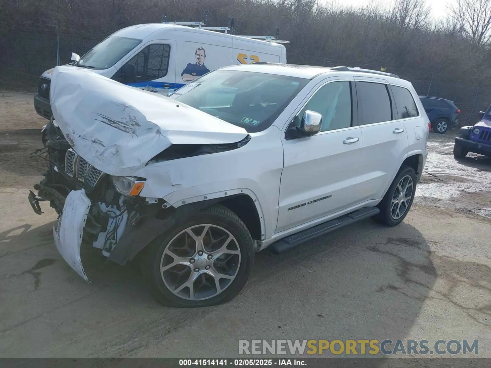 2 fotografías del automóvil dañado 1C4RJFCGXKC678689 JEEP GRAND CHEROKEE 2019