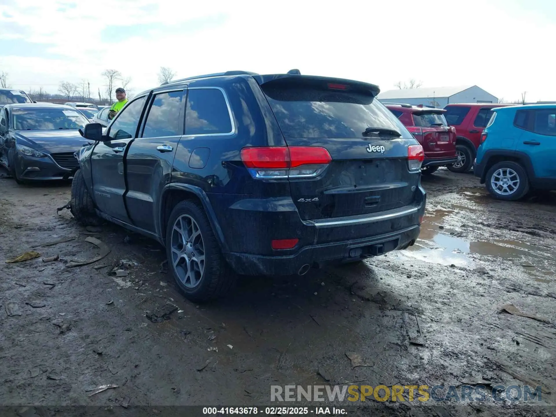 3 fotografías del automóvil dañado 1C4RJFCGXKC688543 JEEP GRAND CHEROKEE 2019