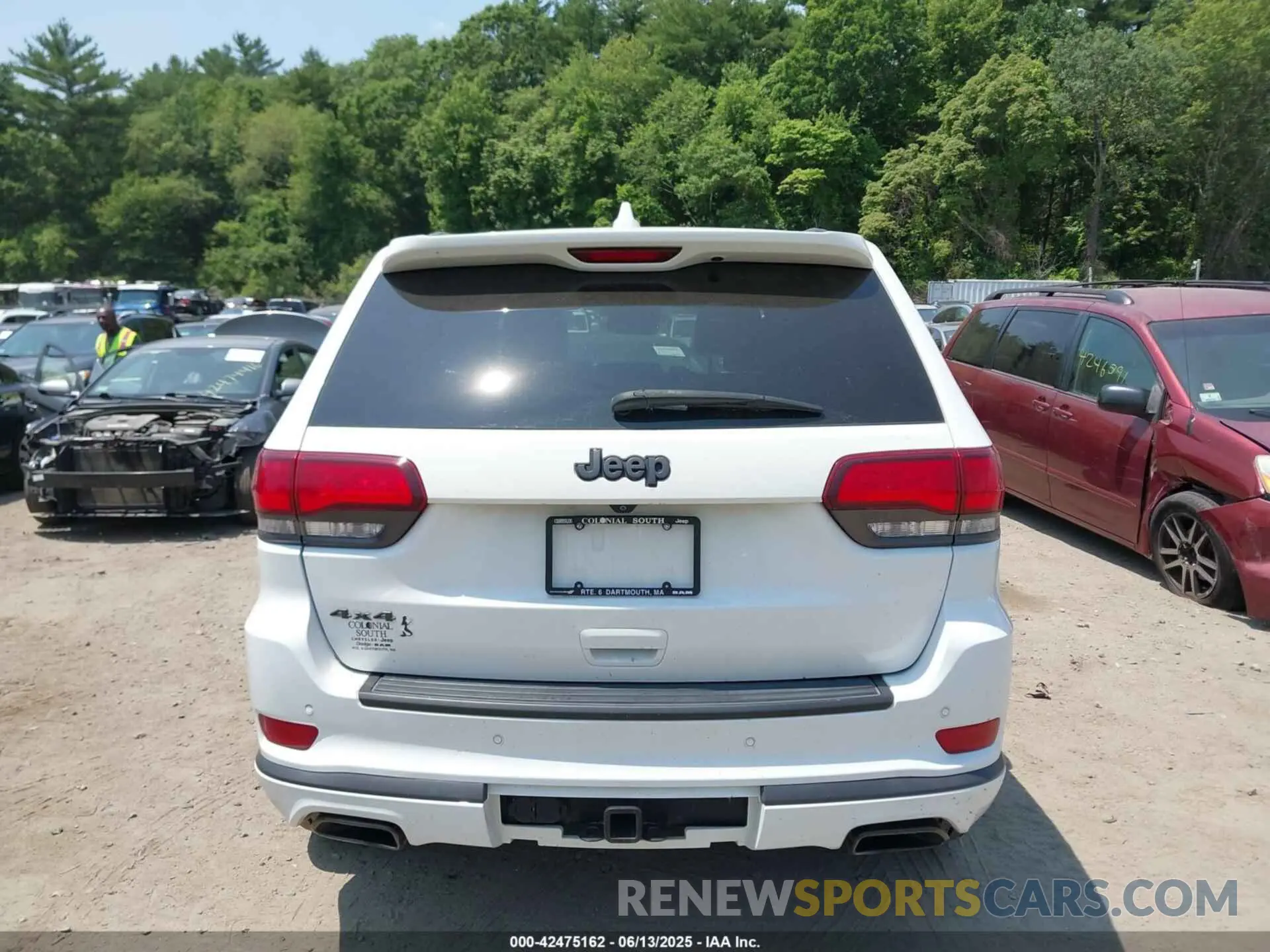 16 fotografías del automóvil dañado 1C4RJFCGXKC703722 JEEP GRAND CHEROKEE 2019