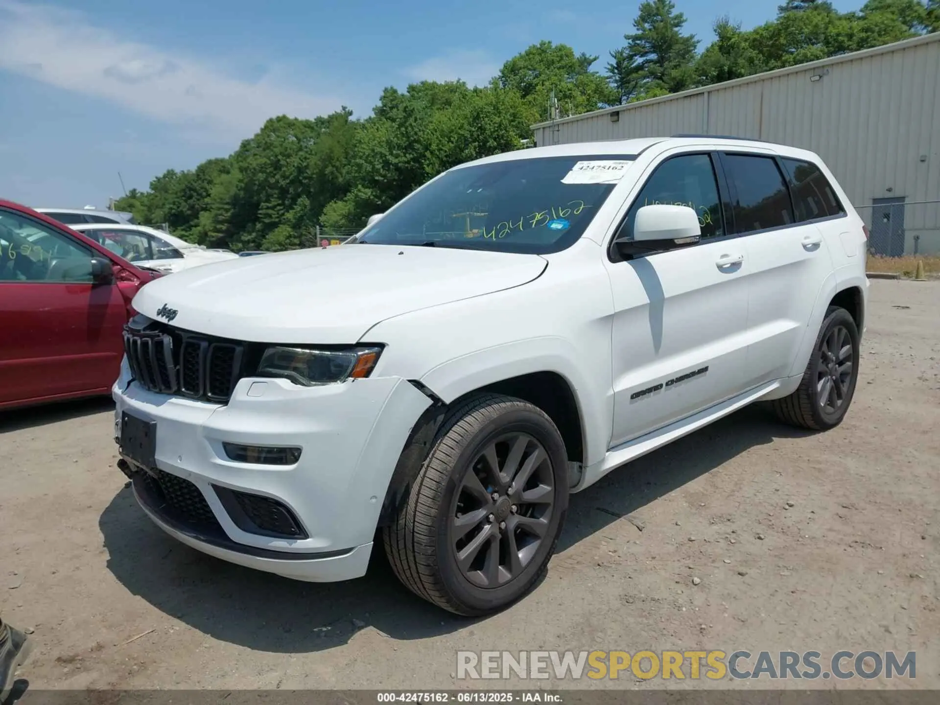 2 fotografías del automóvil dañado 1C4RJFCGXKC703722 JEEP GRAND CHEROKEE 2019