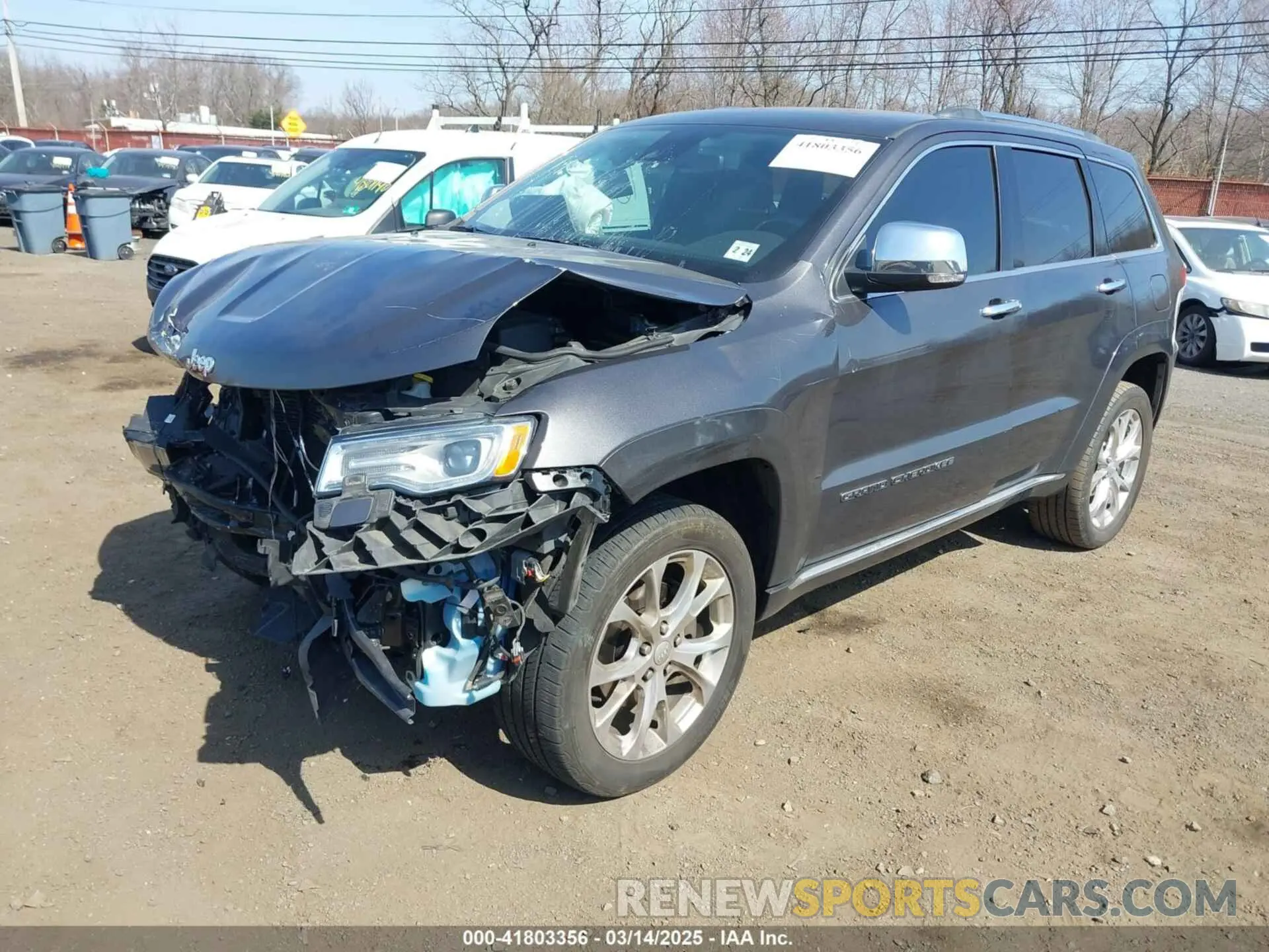 2 fotografías del automóvil dañado 1C4RJFJG1KC637757 JEEP GRAND CHEROKEE 2019