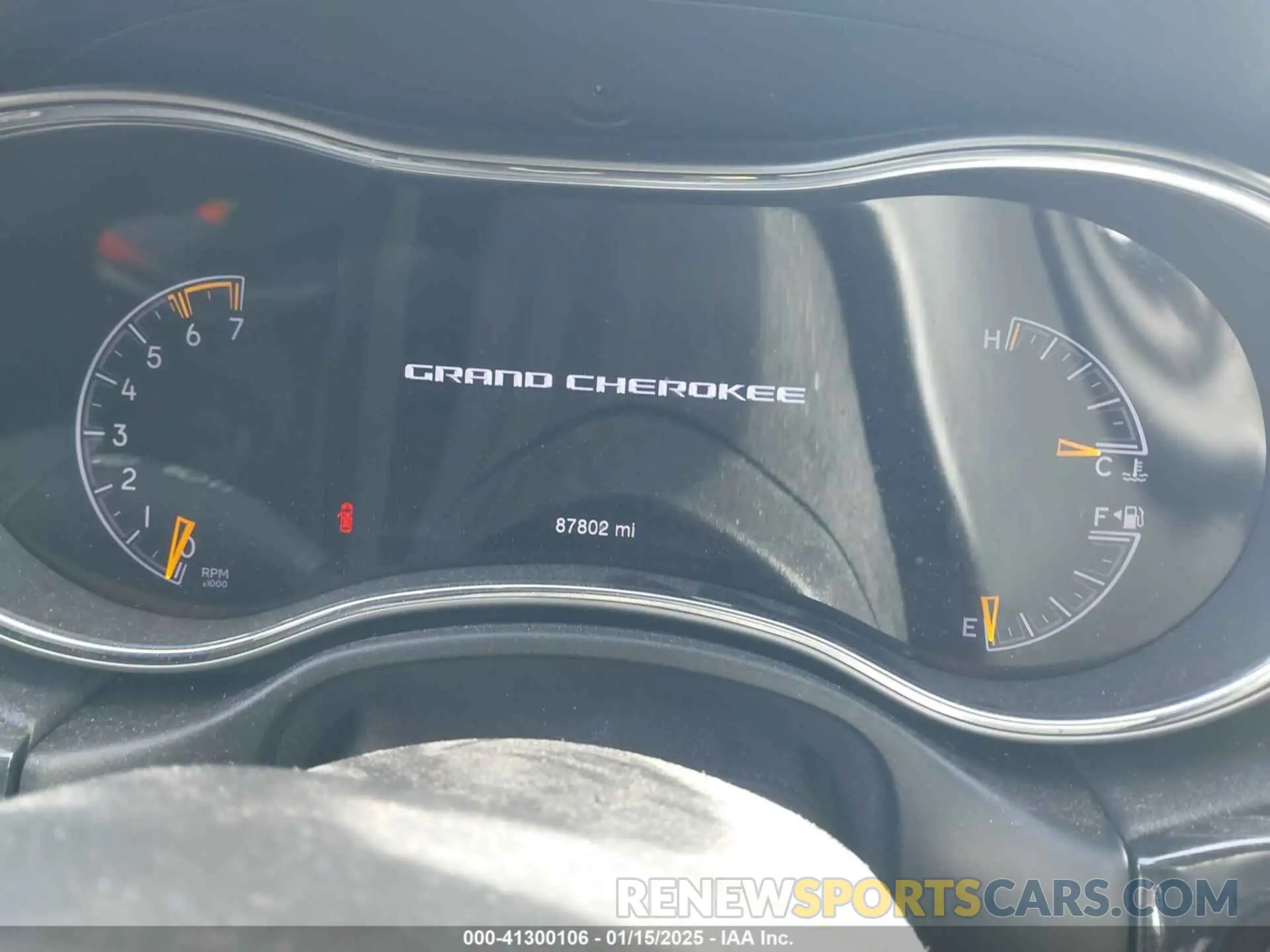 7 fotografías del automóvil dañado 1C4RJFLT6KC641507 JEEP GRAND CHEROKEE 2019