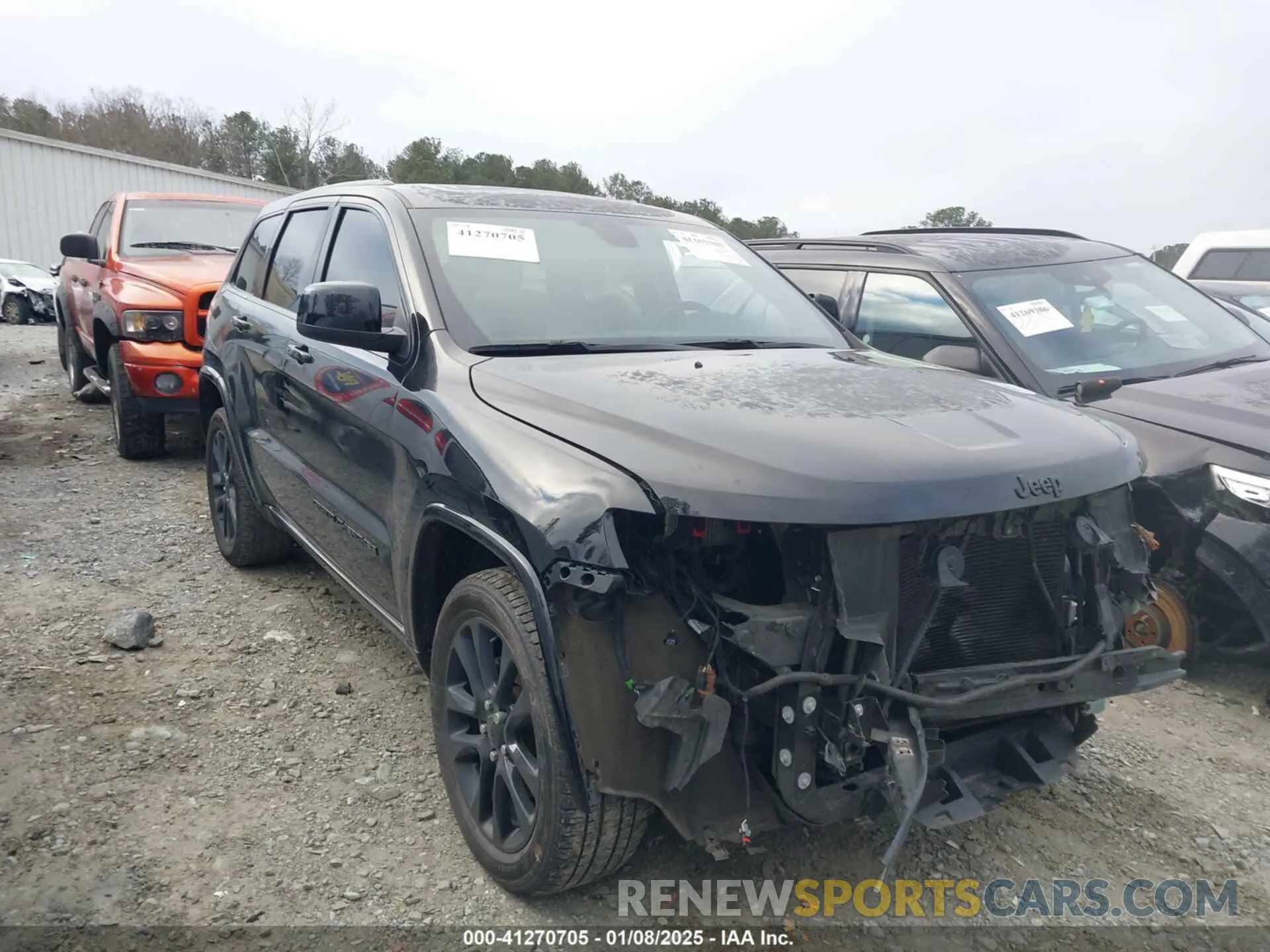 1 fotografías del automóvil dañado 1C4RJEAG0LC244876 JEEP GRAND CHEROKEE 2020