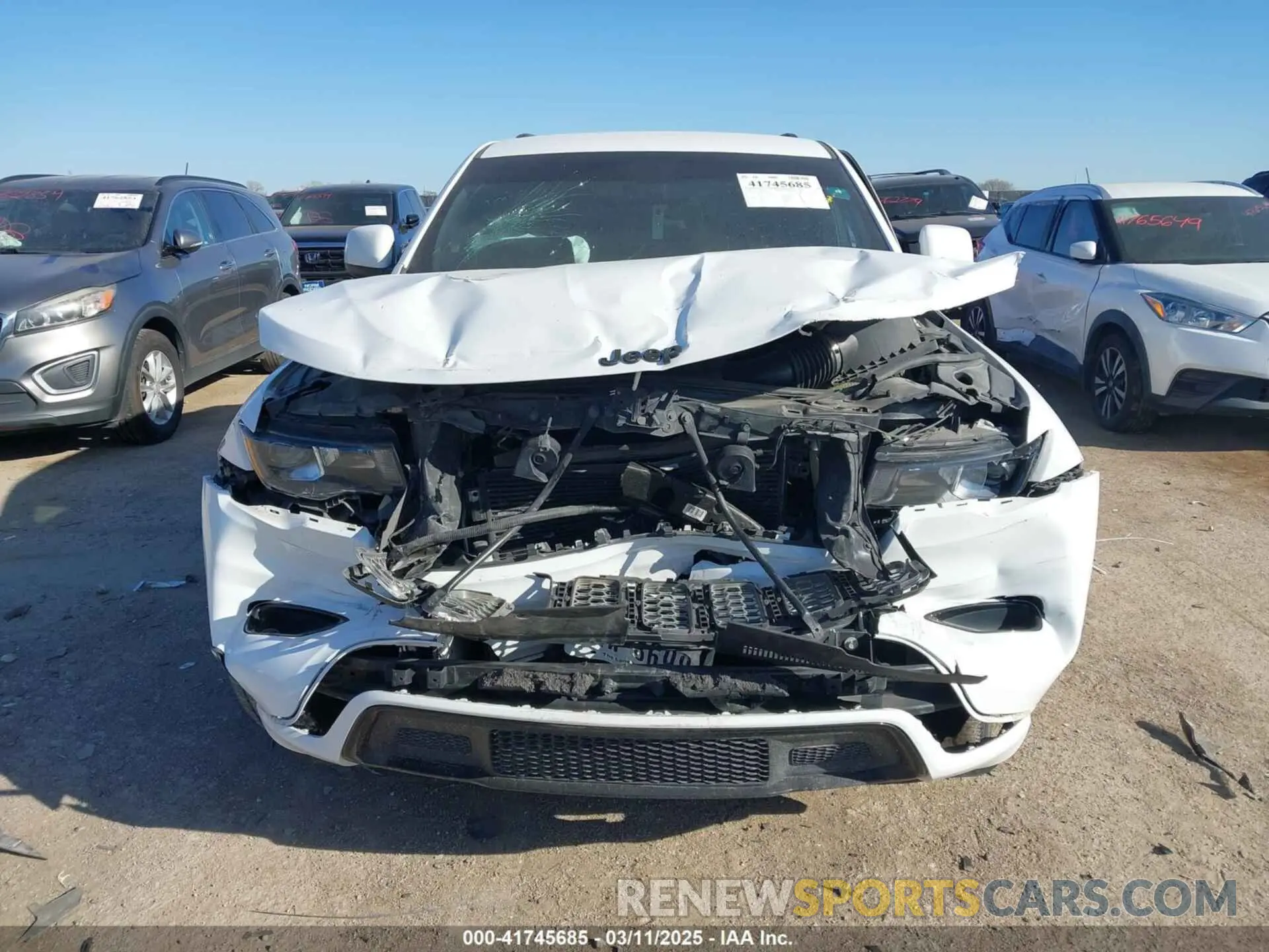 12 fotografías del automóvil dañado 1C4RJEAG0LC370994 JEEP GRAND CHEROKEE 2020