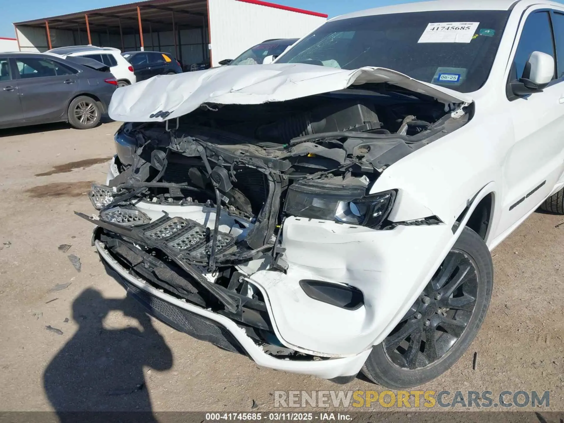 6 fotografías del automóvil dañado 1C4RJEAG0LC370994 JEEP GRAND CHEROKEE 2020