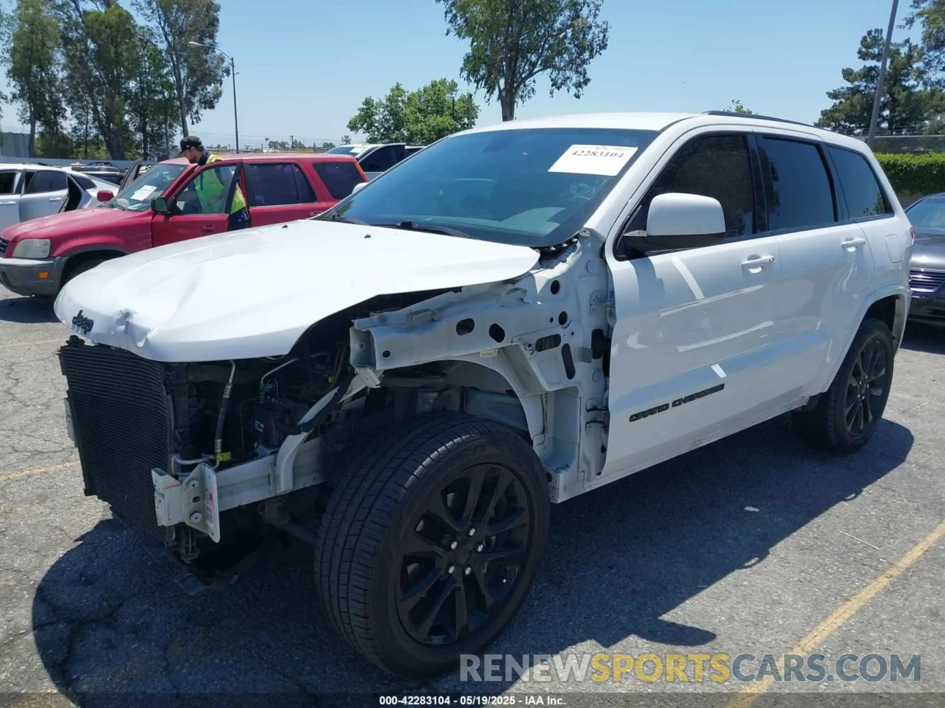 2 fotografías del automóvil dañado 1C4RJEAG1LC170576 JEEP GRAND CHEROKEE 2020