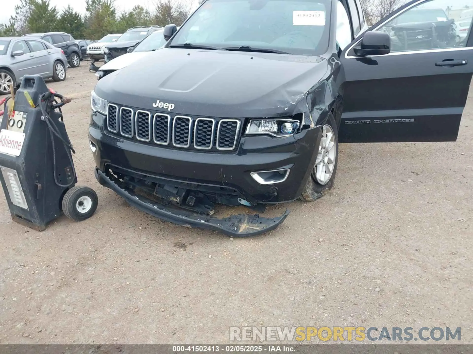 6 fotografías del automóvil dañado 1C4RJEAG2LC128515 JEEP GRAND CHEROKEE 2020