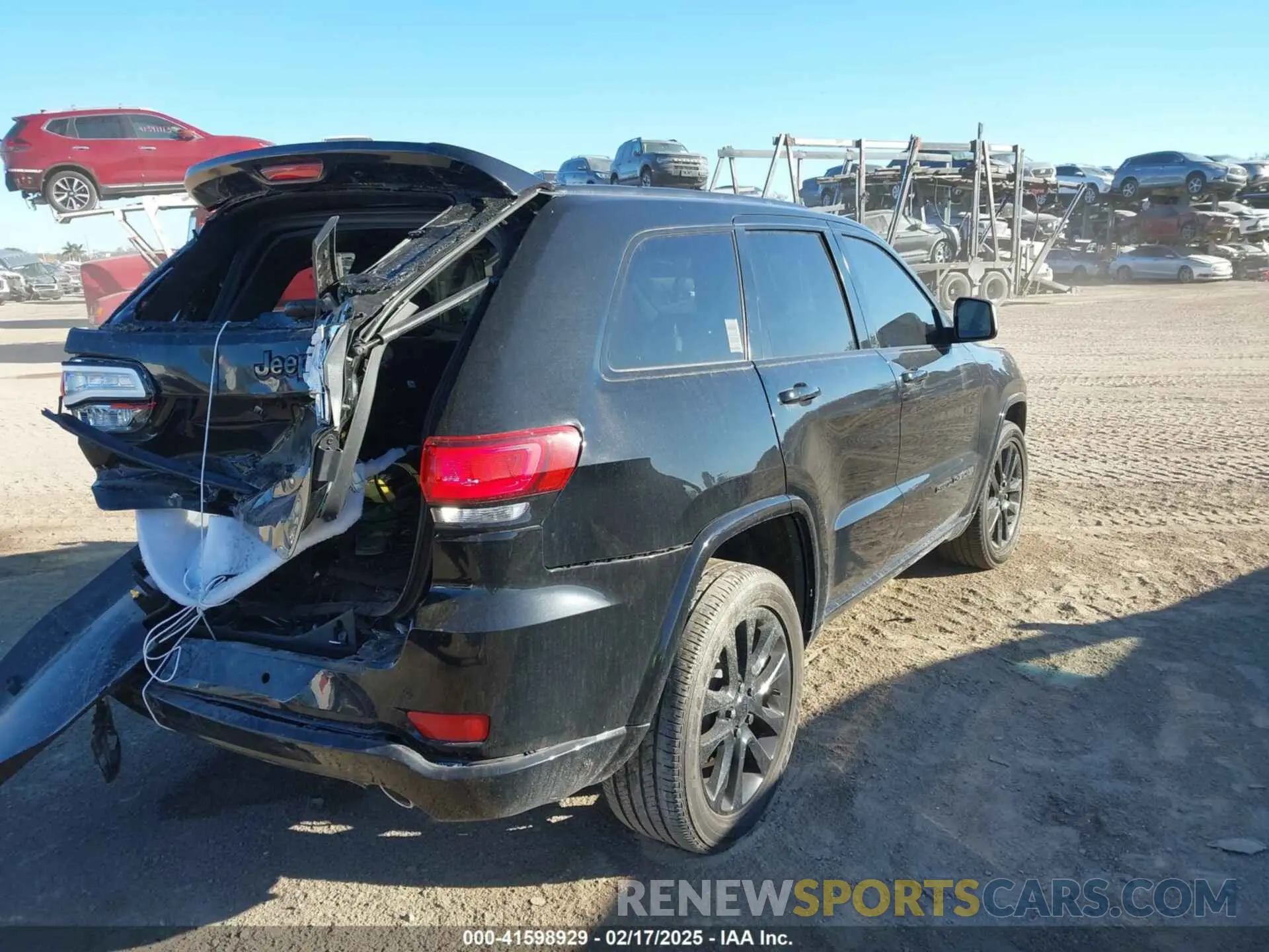 4 fotografías del automóvil dañado 1C4RJEAG3LC428323 JEEP GRAND CHEROKEE 2020