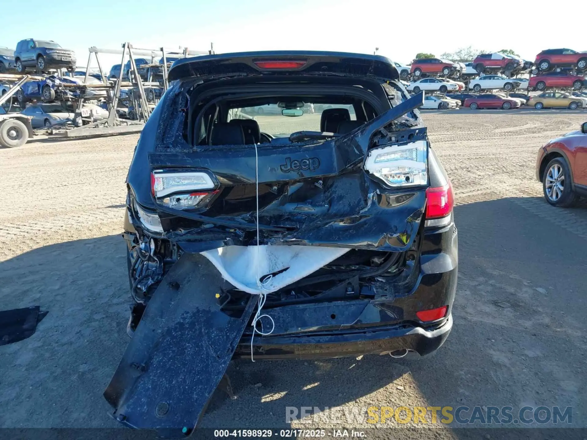 6 fotografías del automóvil dañado 1C4RJEAG3LC428323 JEEP GRAND CHEROKEE 2020
