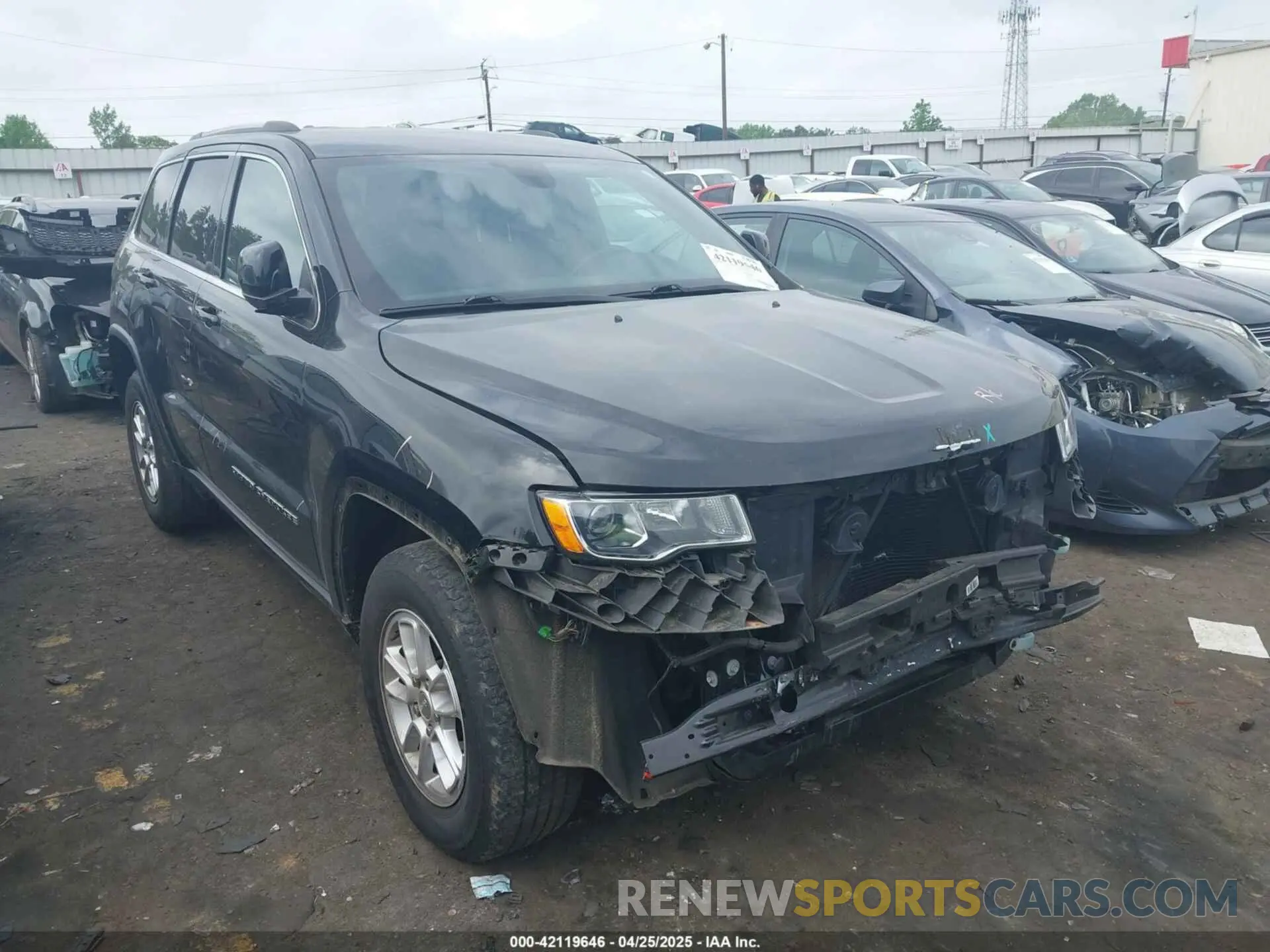 1 fotografías del automóvil dañado 1C4RJEAG4LC337660 JEEP GRAND CHEROKEE 2020