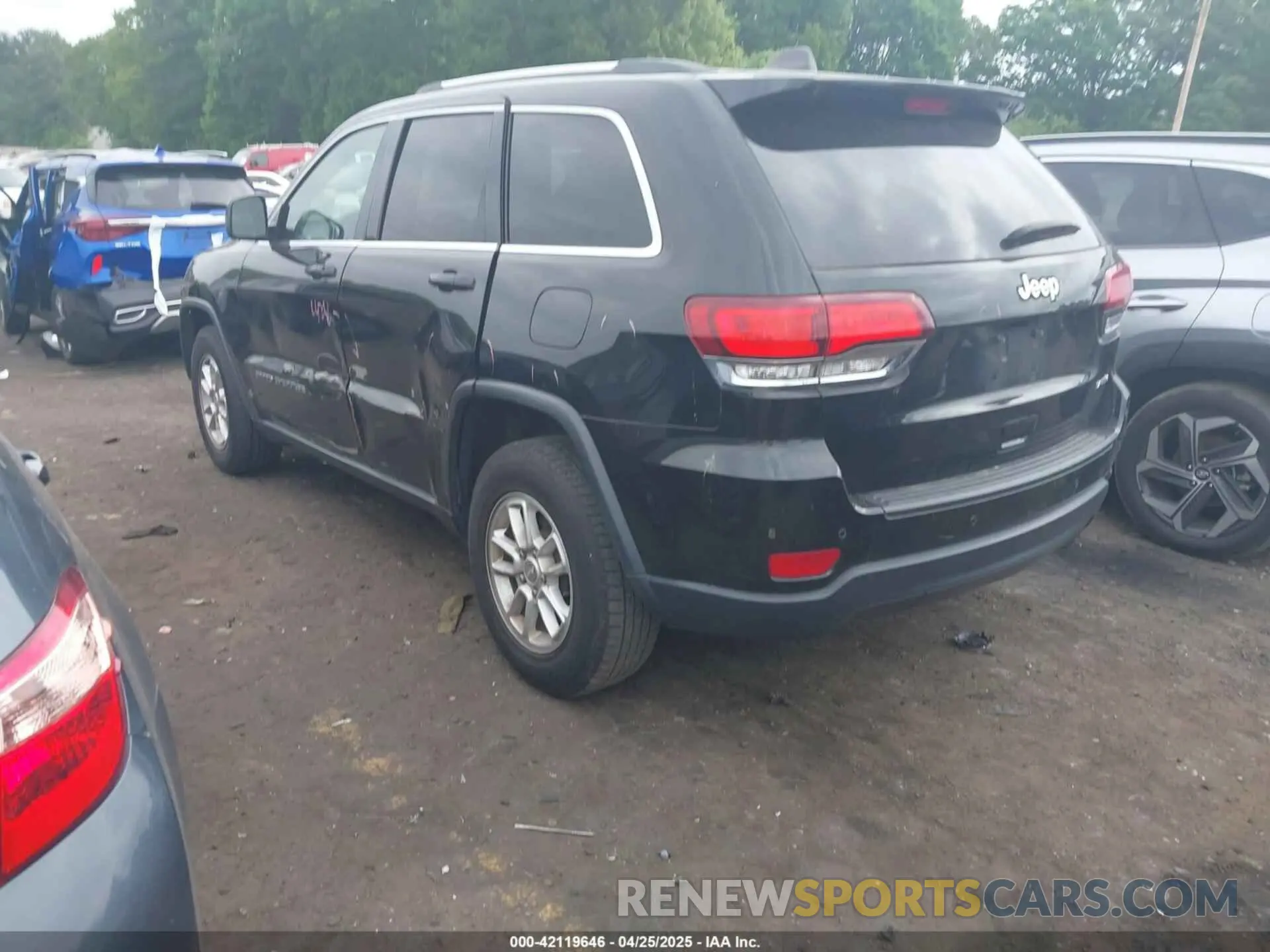 3 fotografías del automóvil dañado 1C4RJEAG4LC337660 JEEP GRAND CHEROKEE 2020