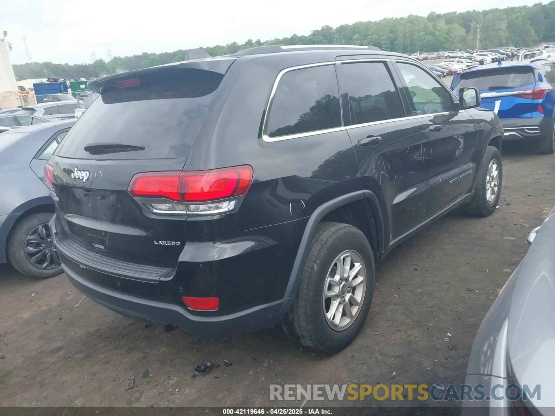 4 fotografías del automóvil dañado 1C4RJEAG4LC337660 JEEP GRAND CHEROKEE 2020
