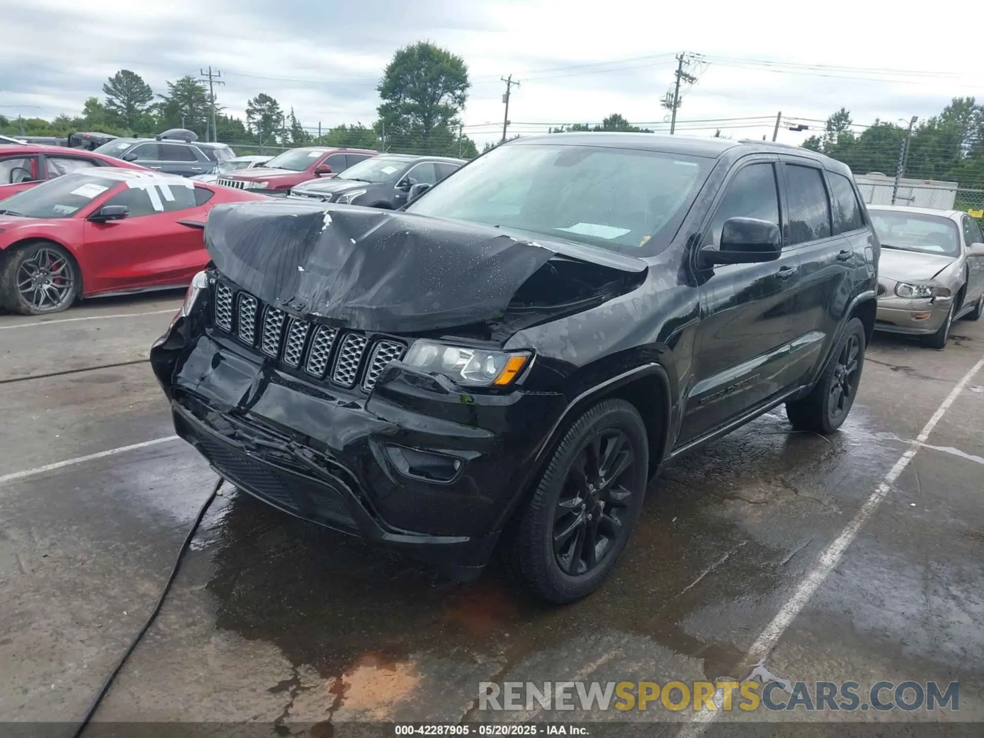2 fotografías del automóvil dañado 1C4RJEAG4LC439542 JEEP GRAND CHEROKEE 2020