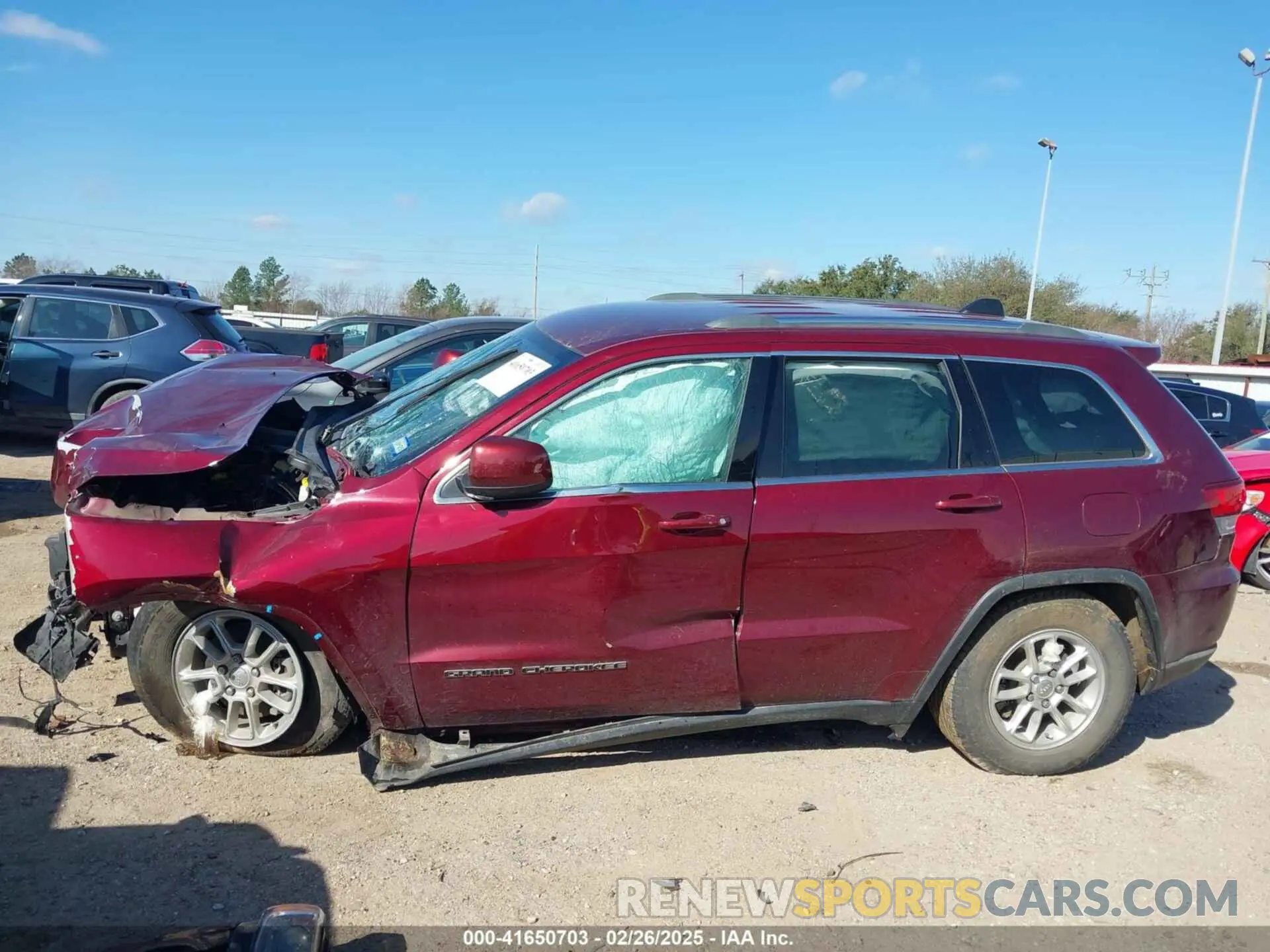 14 fotografías del automóvil dañado 1C4RJEAG5LC278442 JEEP GRAND CHEROKEE 2020
