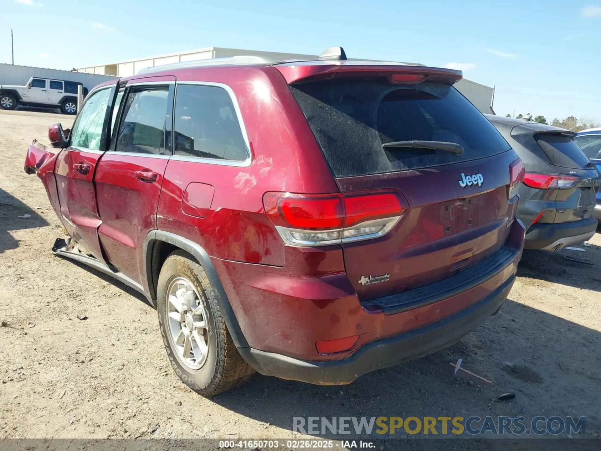 3 fotografías del automóvil dañado 1C4RJEAG5LC278442 JEEP GRAND CHEROKEE 2020