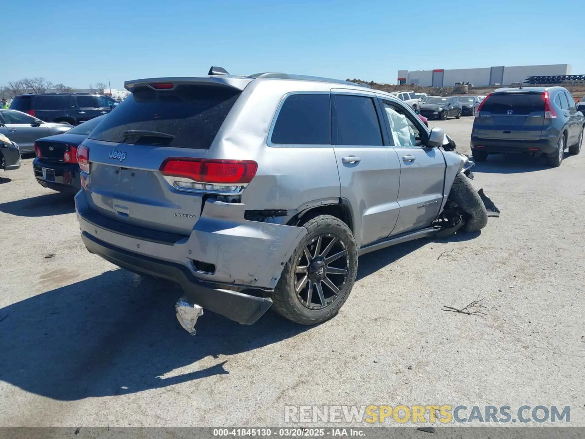 4 fotografías del automóvil dañado 1C4RJEAG6LC256742 JEEP GRAND CHEROKEE 2020