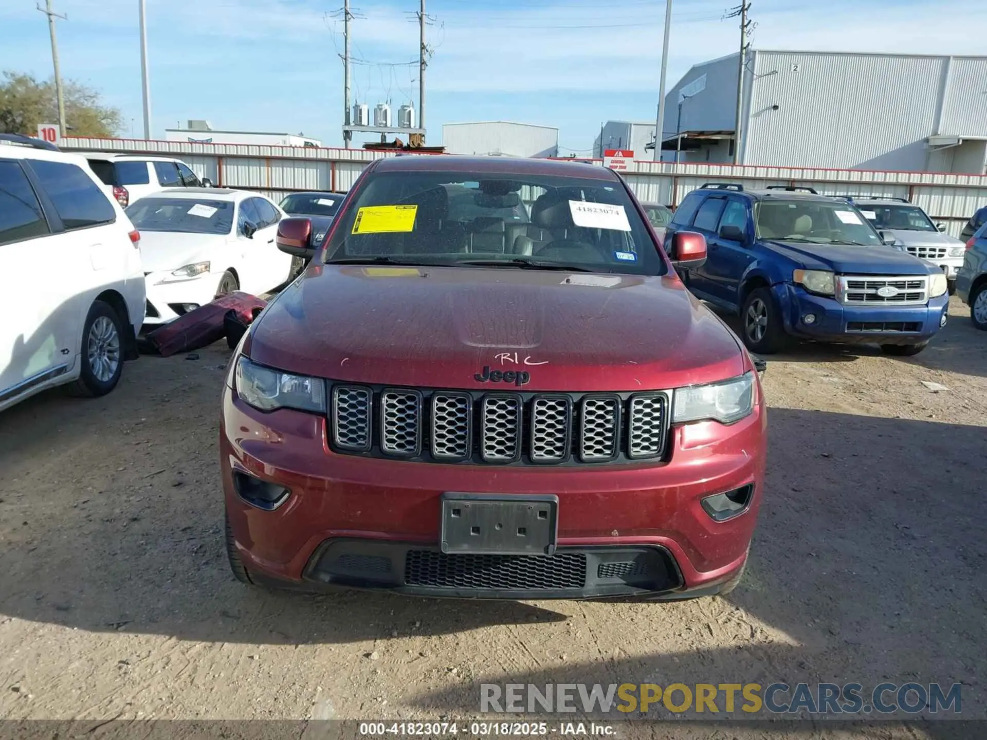 13 fotografías del automóvil dañado 1C4RJEAG9LC329215 JEEP GRAND CHEROKEE 2020