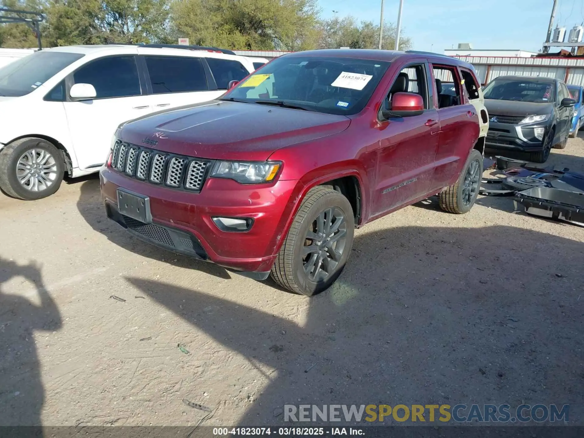 2 fotografías del automóvil dañado 1C4RJEAG9LC329215 JEEP GRAND CHEROKEE 2020