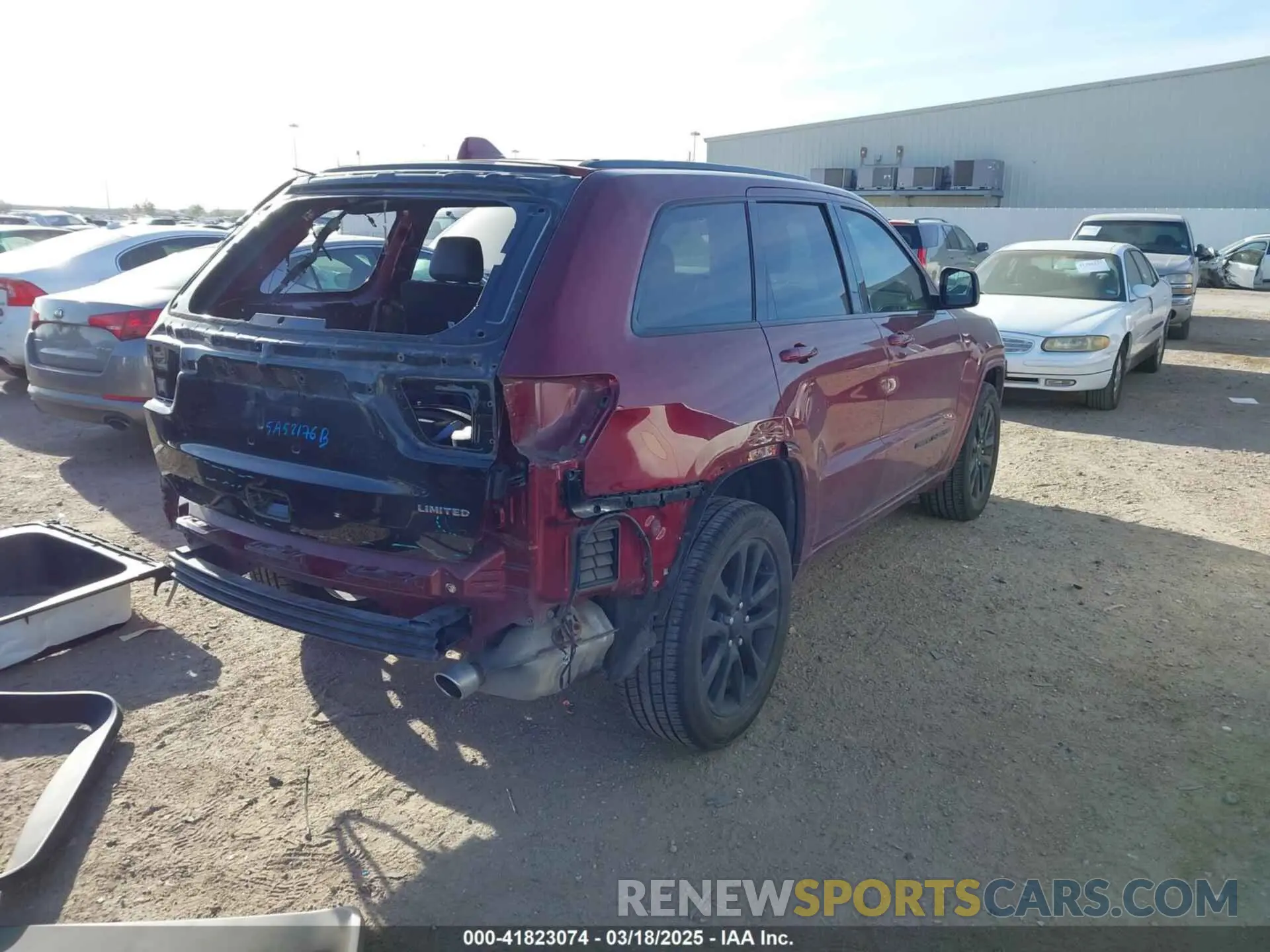 4 fotografías del automóvil dañado 1C4RJEAG9LC329215 JEEP GRAND CHEROKEE 2020