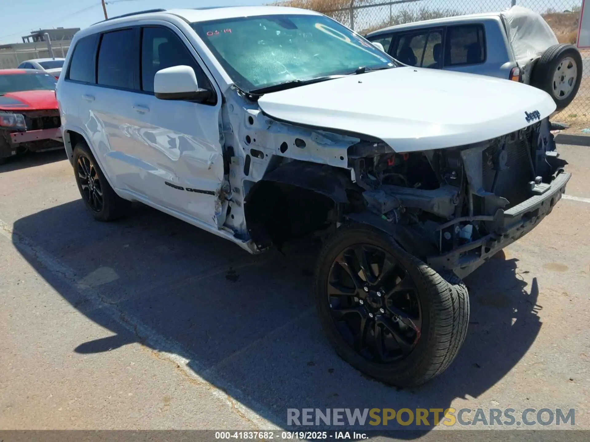 14 fotografías del automóvil dañado 1C4RJEAG9LC364952 JEEP GRAND CHEROKEE 2020