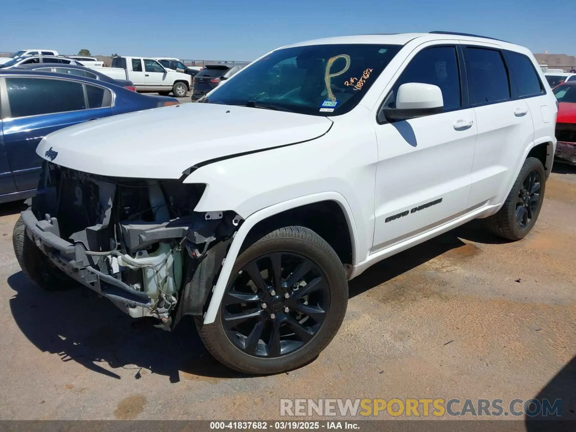 2 fotografías del automóvil dañado 1C4RJEAG9LC364952 JEEP GRAND CHEROKEE 2020