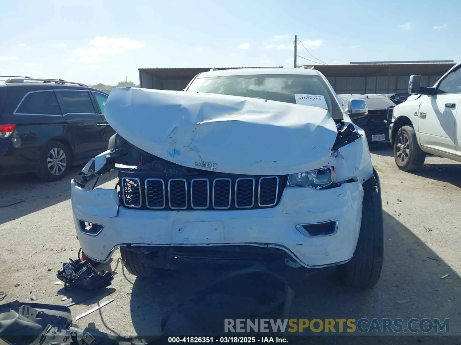11 fotografías del automóvil dañado 1C4RJEBG0LC252068 JEEP GRAND CHEROKEE 2020