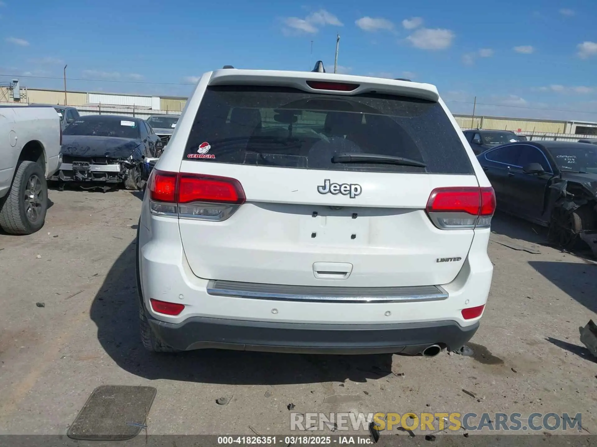 15 fotografías del automóvil dañado 1C4RJEBG0LC252068 JEEP GRAND CHEROKEE 2020